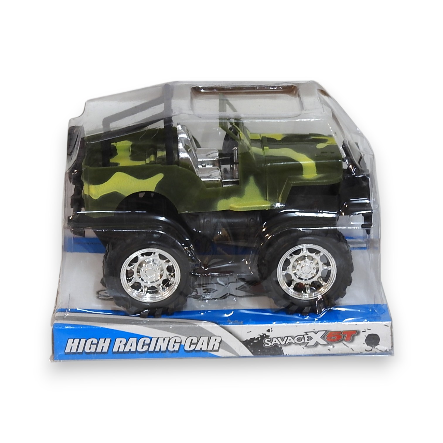JEEP CAMUFLADO HIGH RICING CAR COLECCIONABLE
