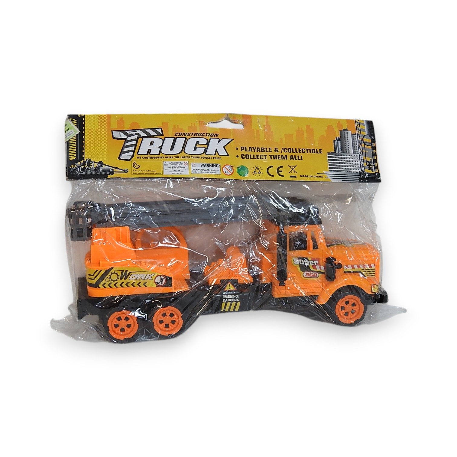 CAMION CONSTRUCCION E/BOLSA ART. SD8202