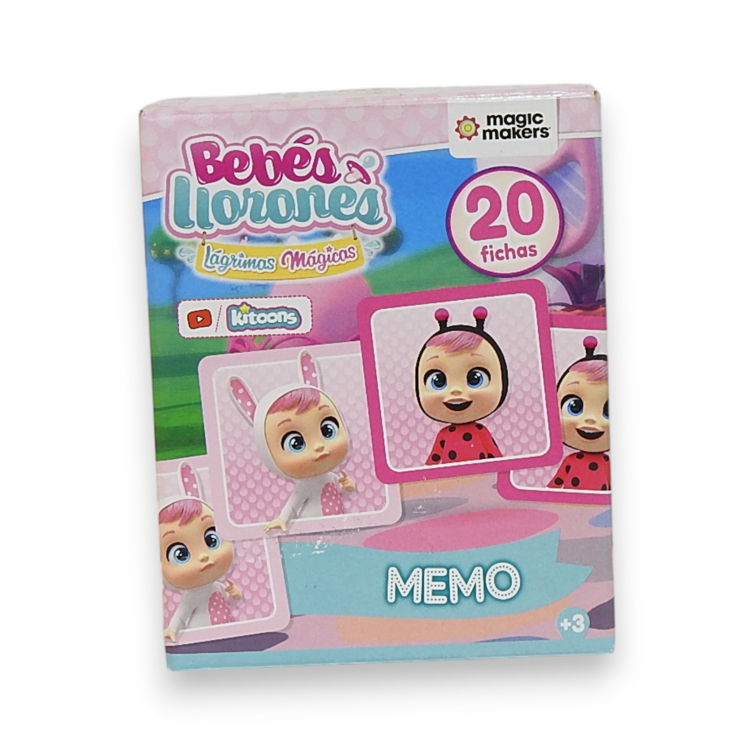JUEGO MEMO BEBES LLORONES 20 PZAS.