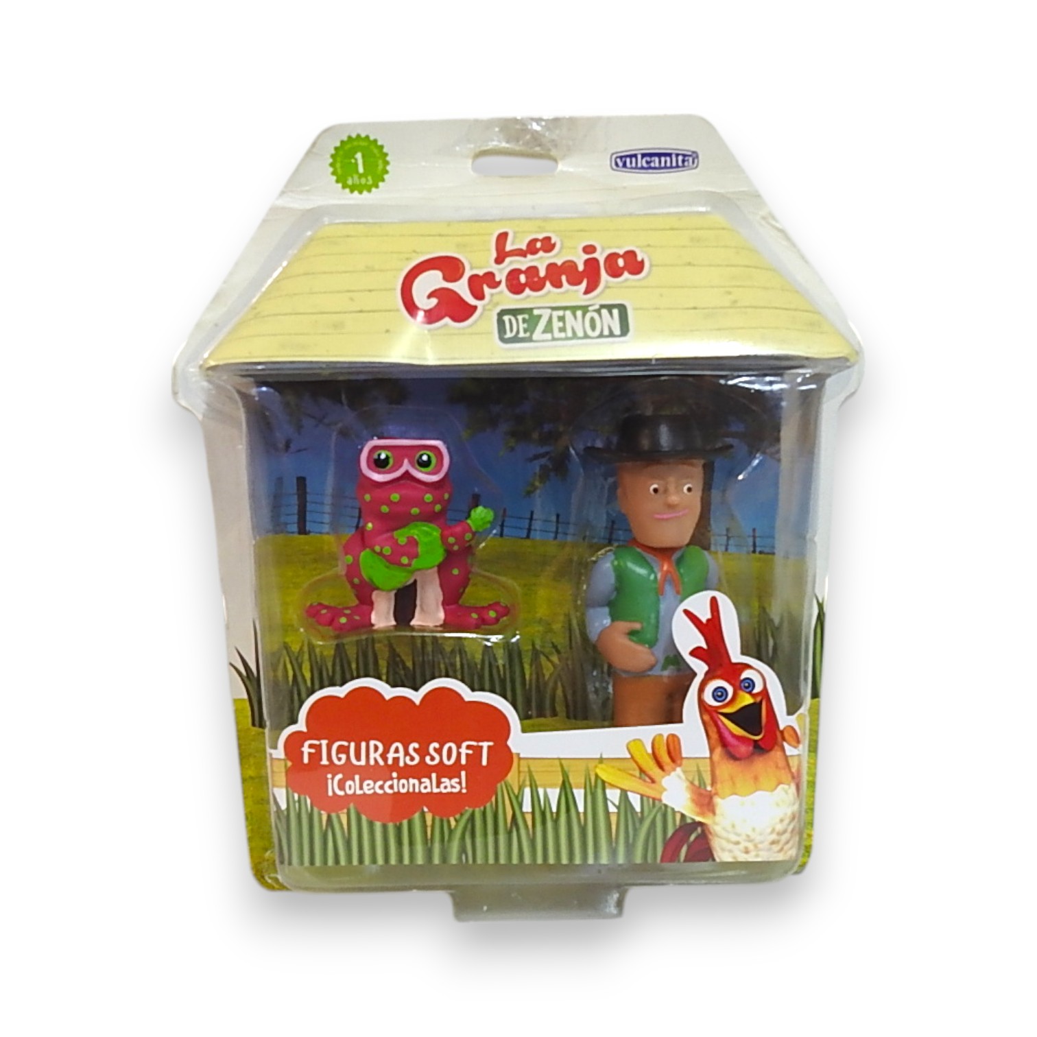 MUÑECO LA GRANJA DE ZENON SOFT X 2U.ART.6550