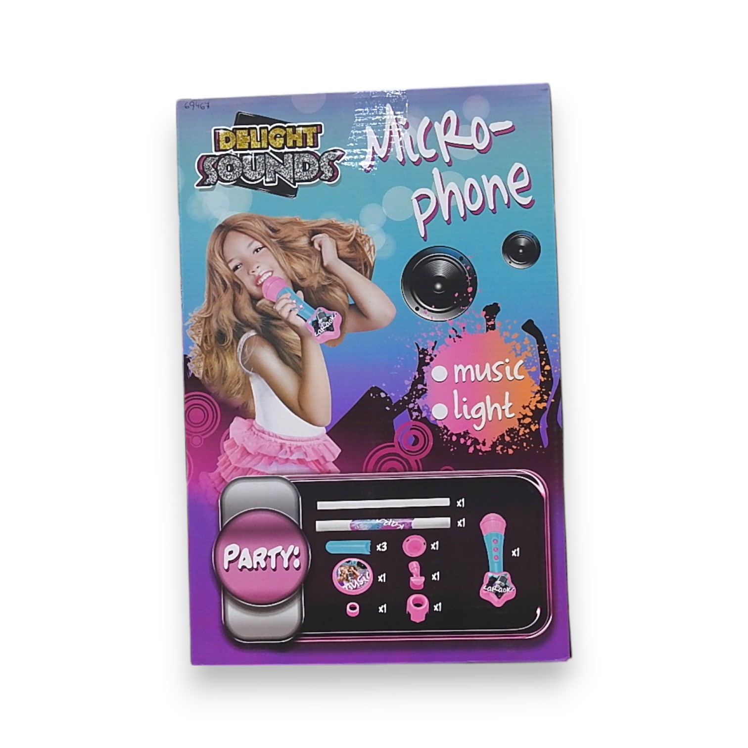 MICROFONO DE PIE PARTY DELIGHT SOUN INF.ART.166645