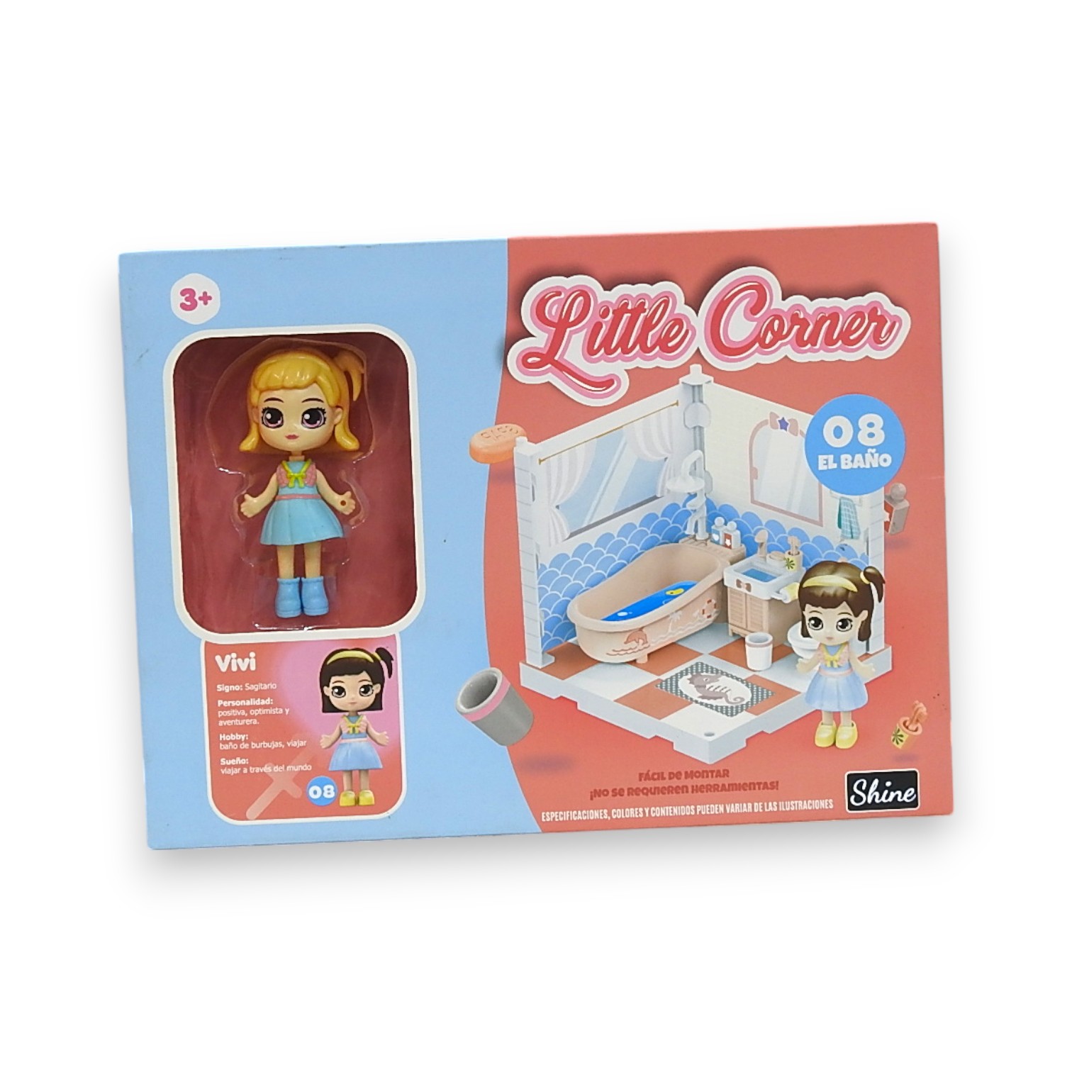 MUÑECA LITTLE CORNER C/MUEBLES LC3350 ART.22600731