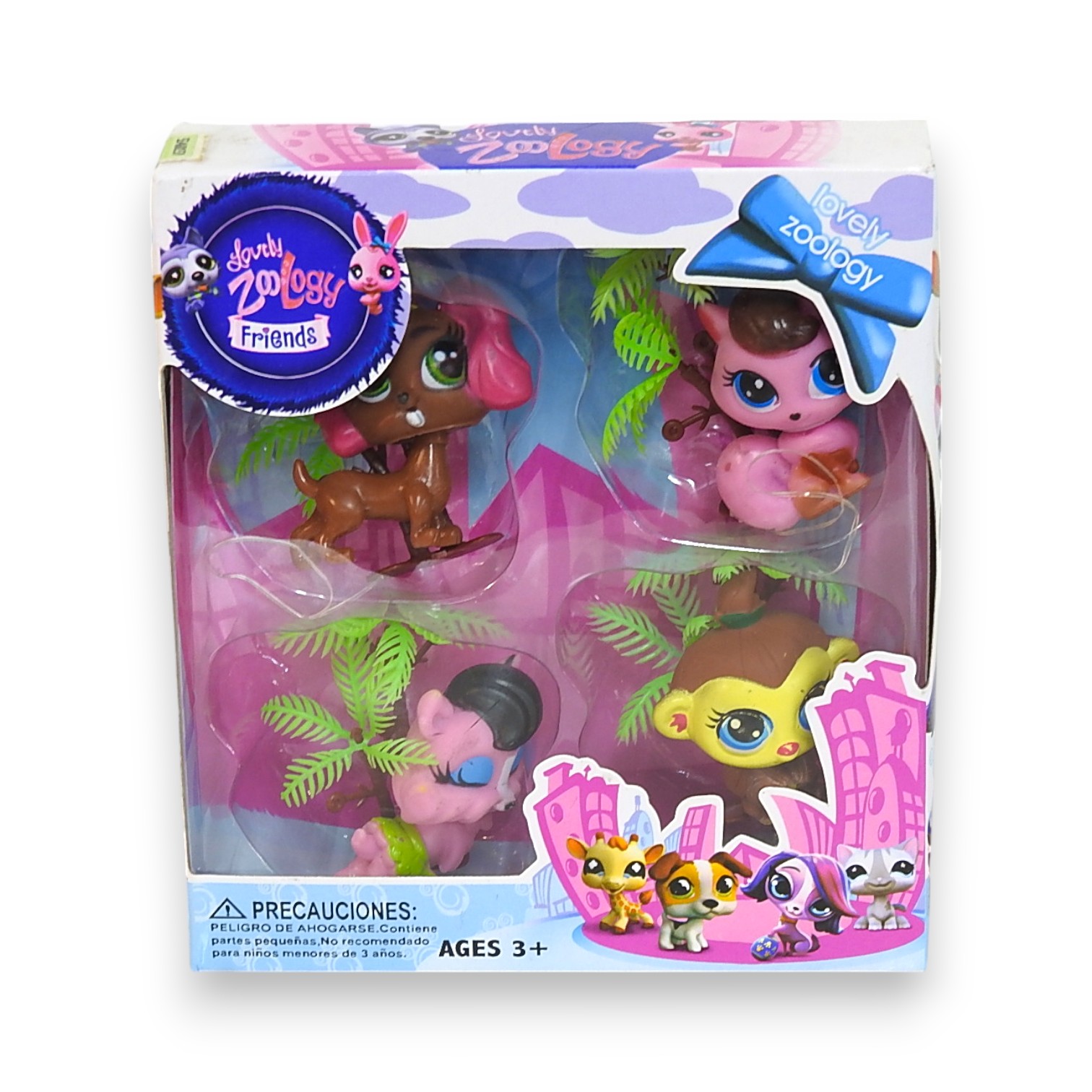 SET GATITOS X 4 LOVELY ZOOLOGGY FRIED ART.2102