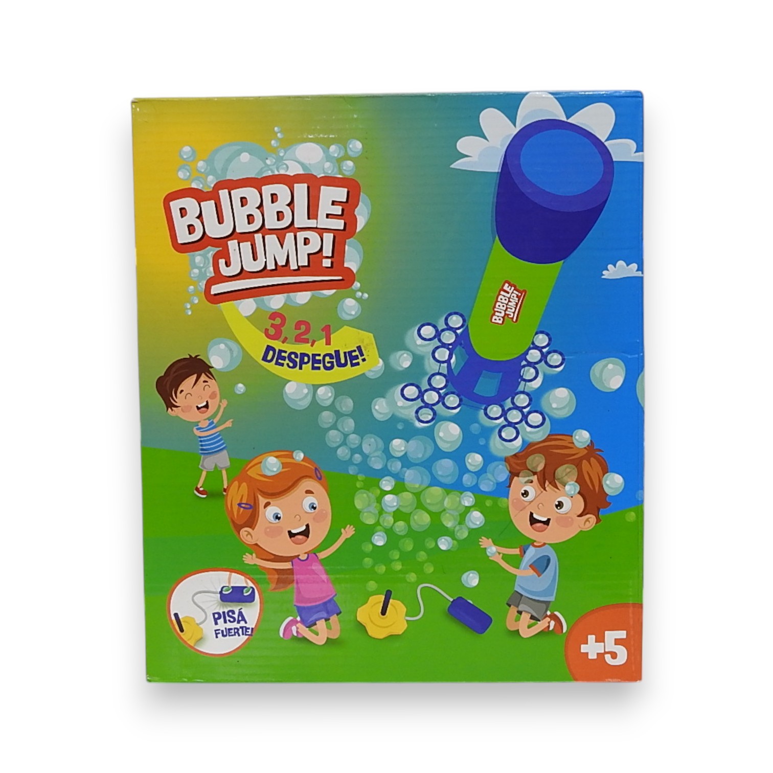 LLUVIA DE BURBUJAS BUBBLE JUMP ART. IK0032