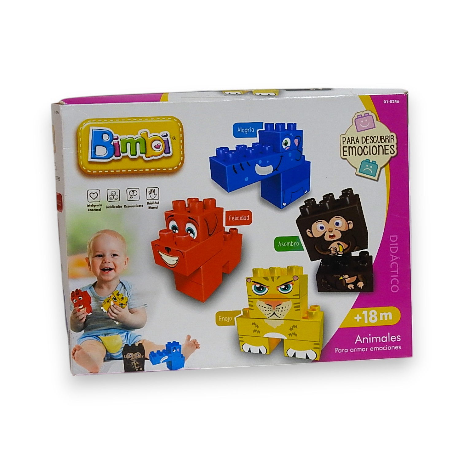BLOQUES BIMBI ANIMALES-EMOCIONES