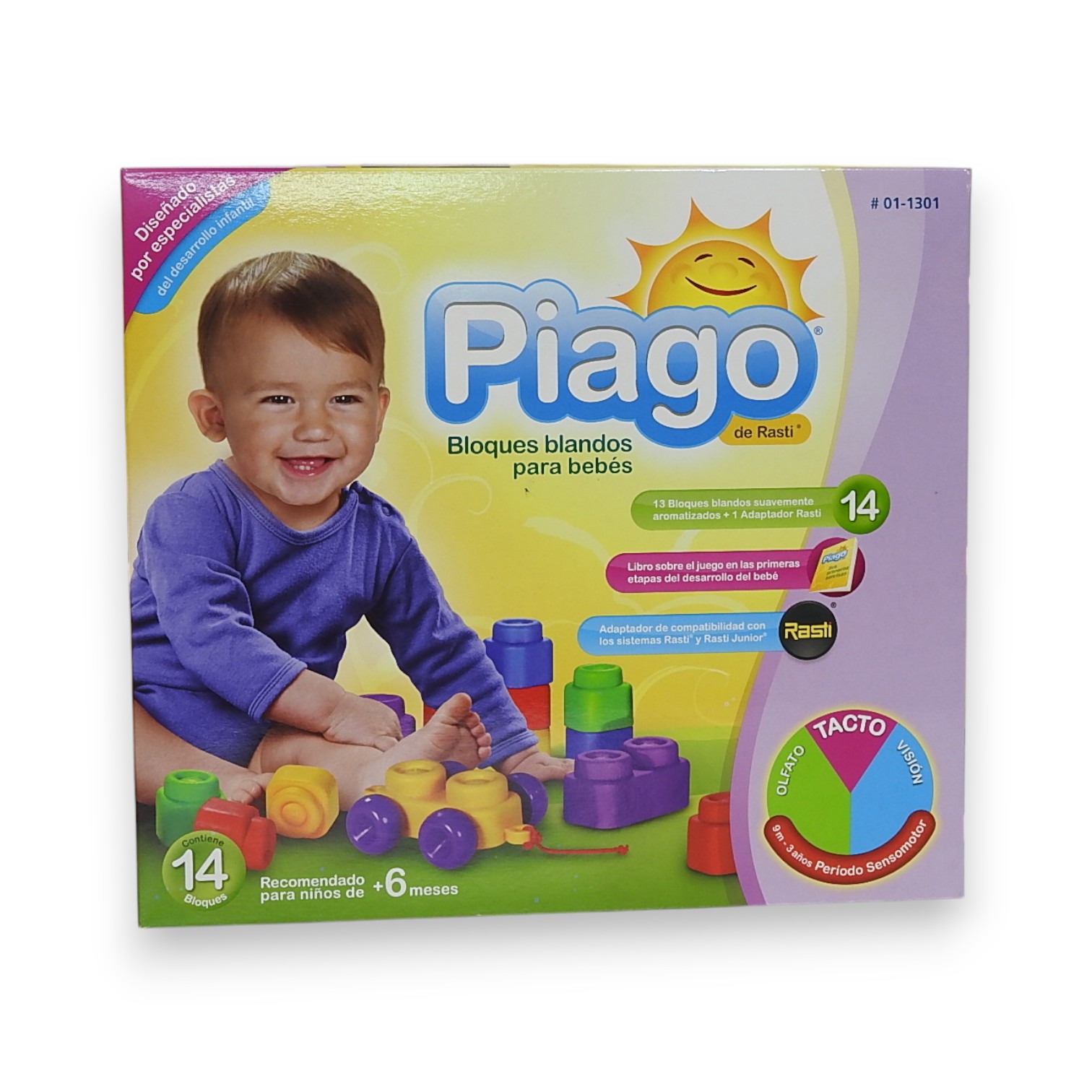 PIAGO RASTI 14 BLOQUES BLANDOS