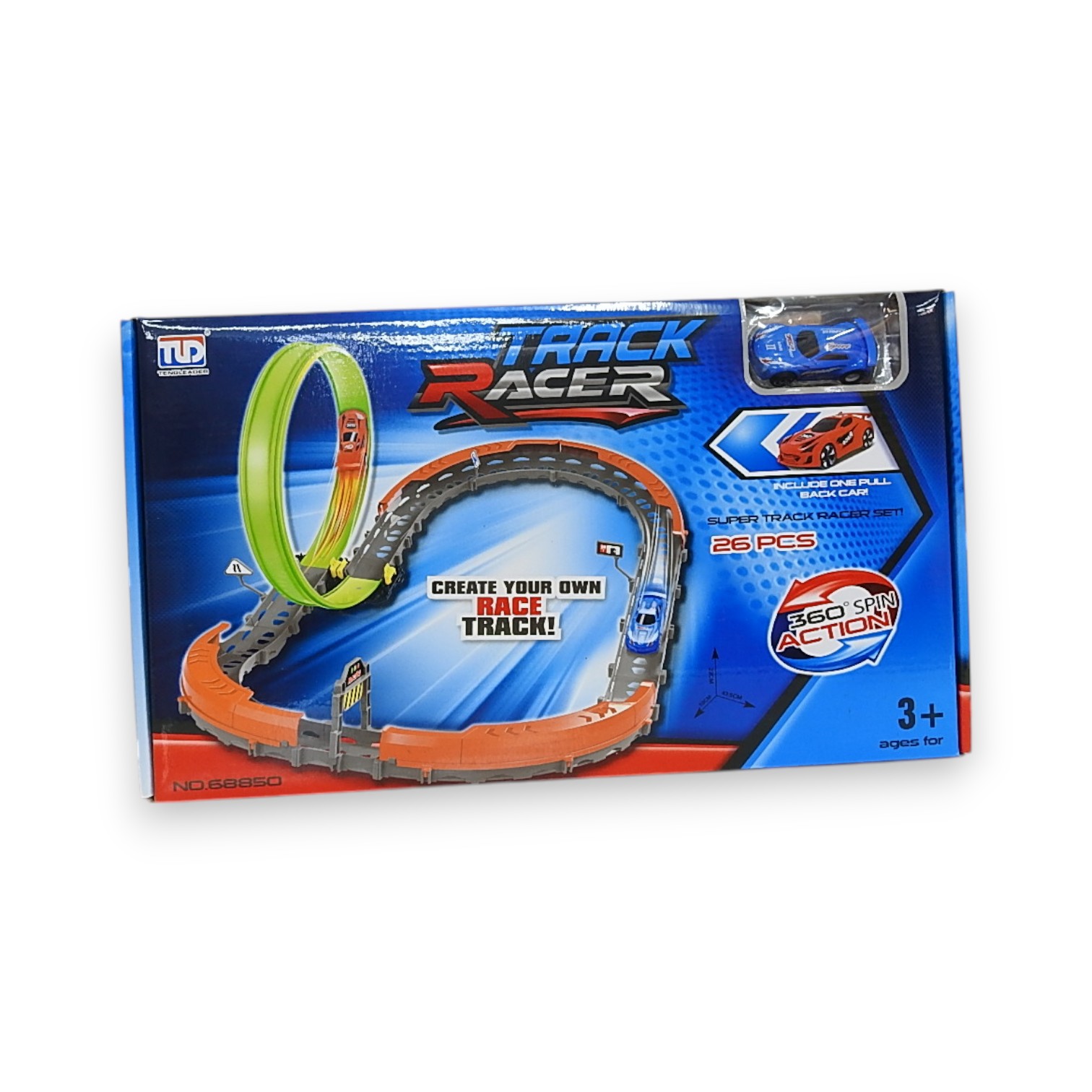 PISTA TRACK RACER 360 24 PCS ART. BL3725