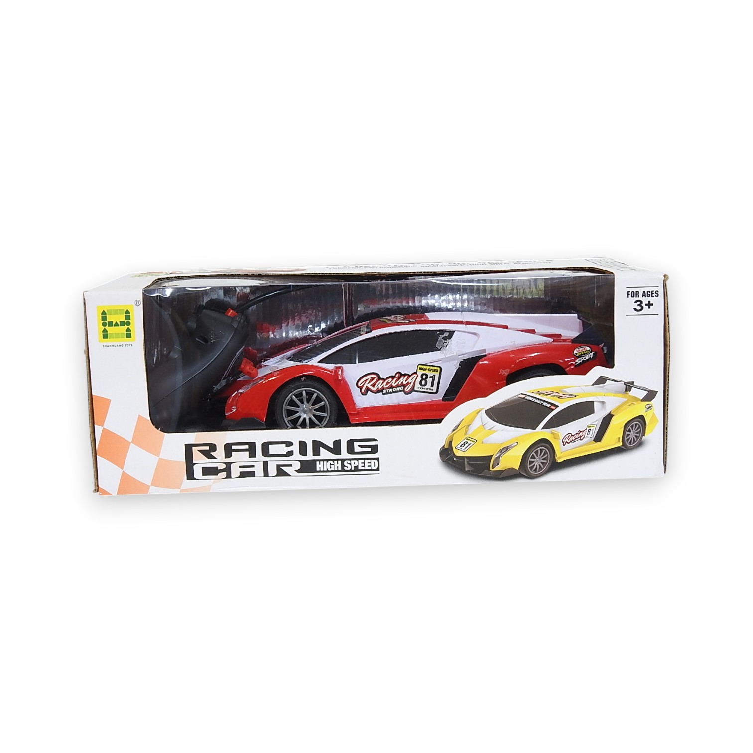 AUTO RACING CAR RADIO CONTROL COLECCIONABLE E 1:16