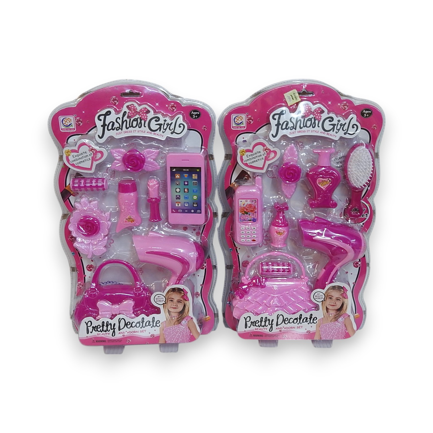 SET DE BELLEZA FASHION GIRL 8 PZAS.