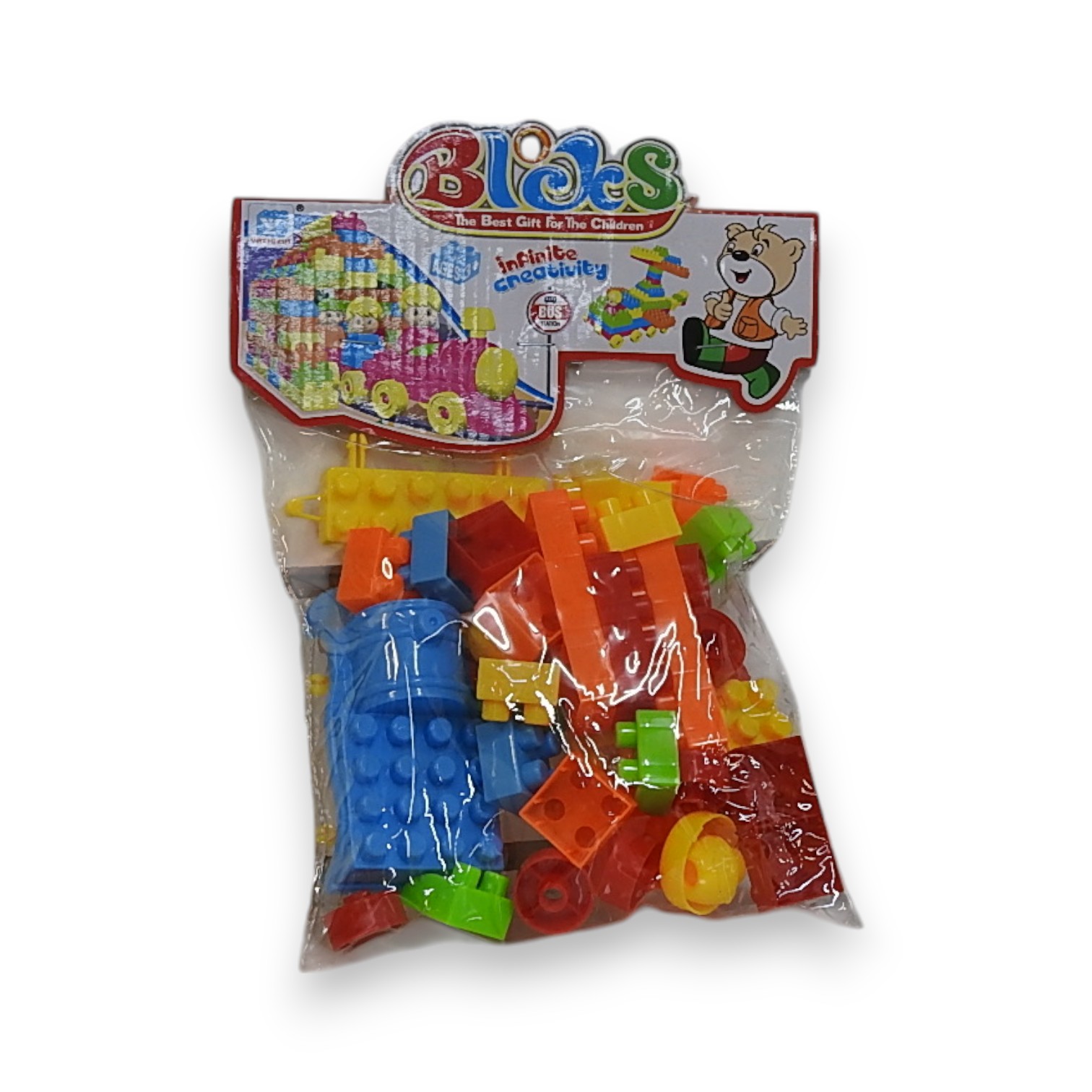 JUEGO DE BLOQUES 42 PIEZAS 16*16*7 ART. 52084