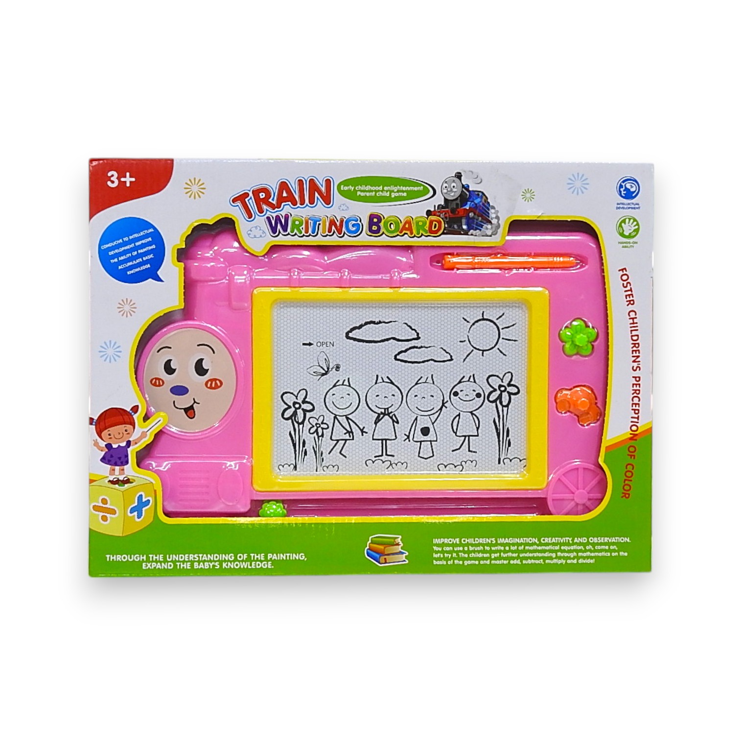 MEGA PIZARRA MAGICA TREN 38*28*4cm ART. 51079