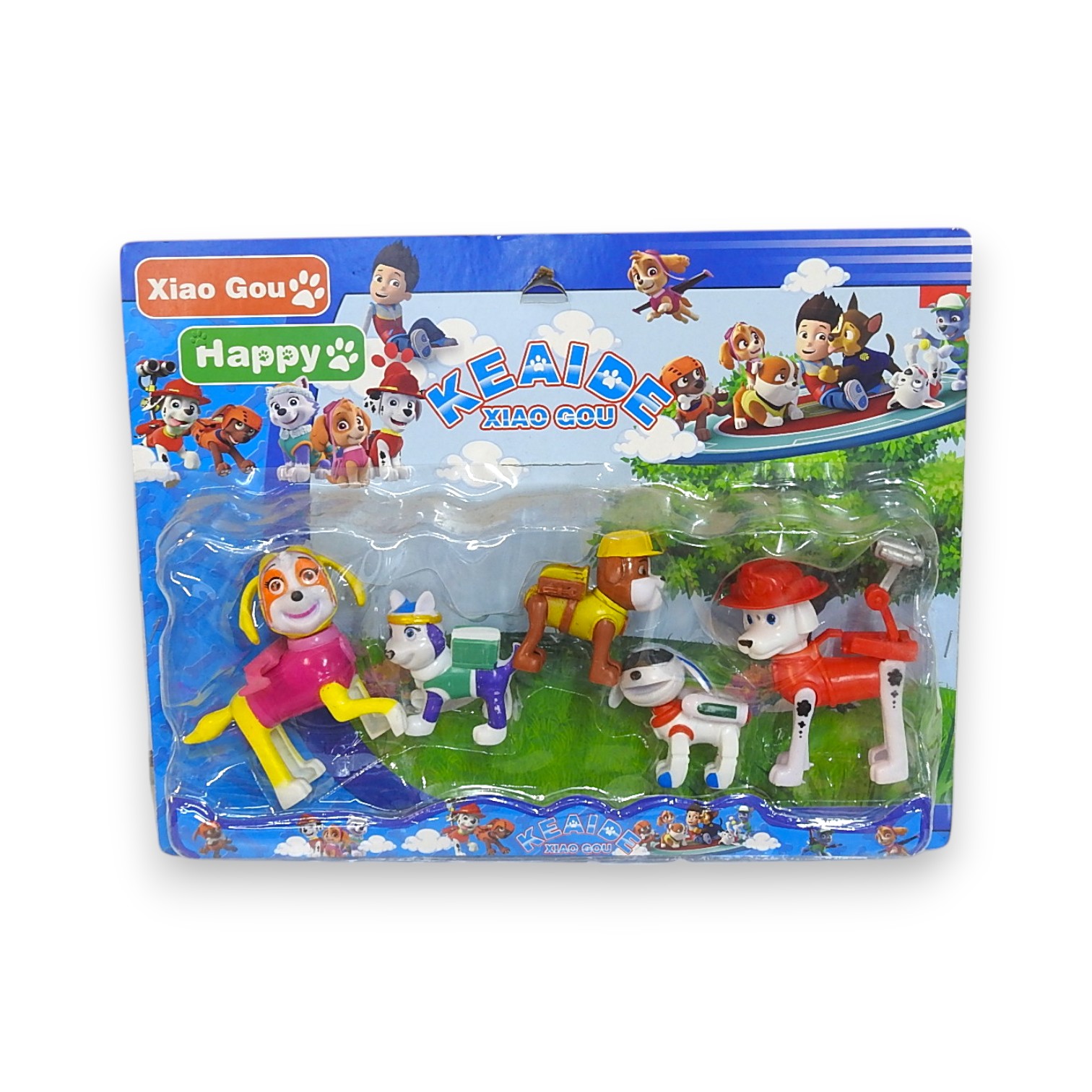 PERSONAJES PAW PATROL x 5 BLISTER ART:165