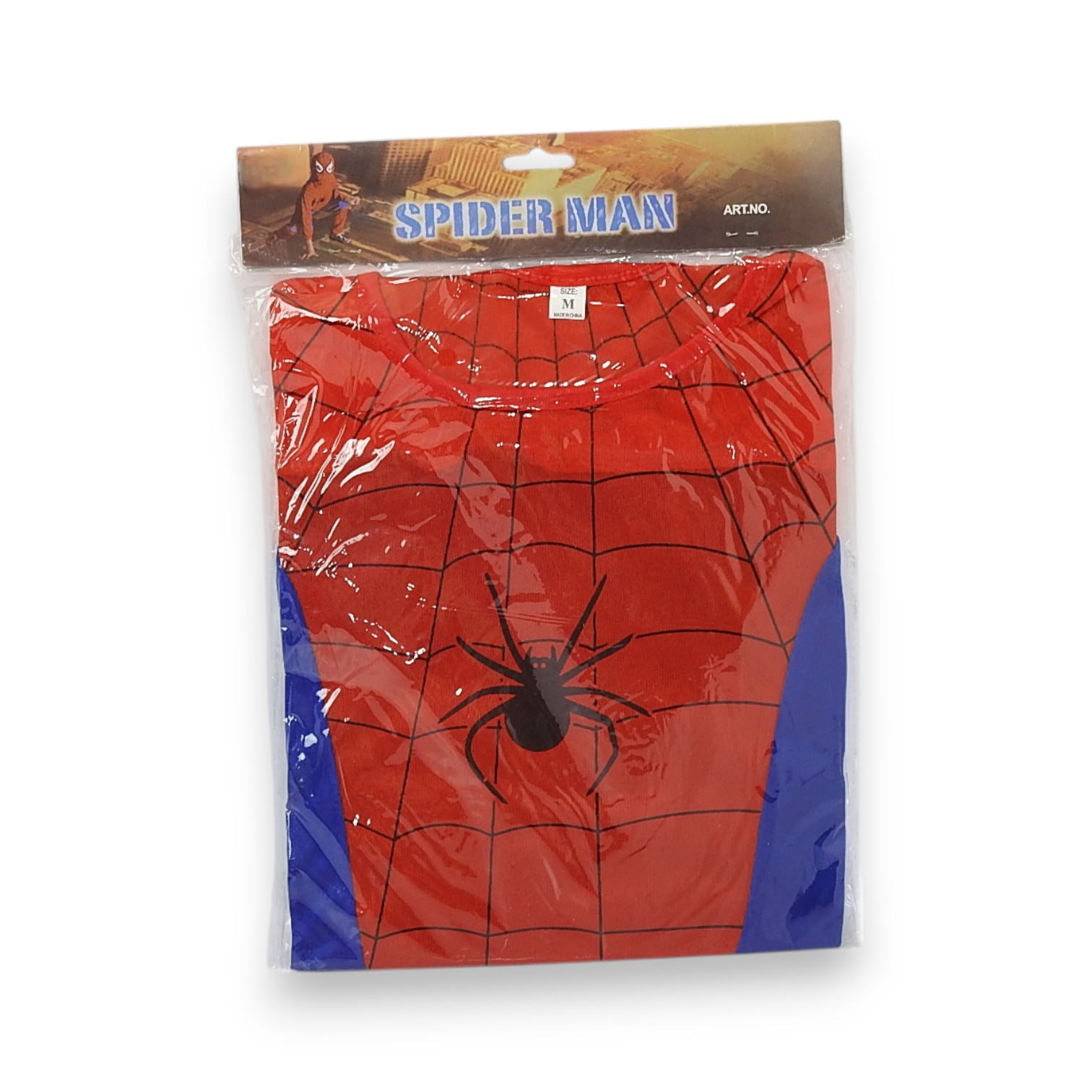 DISFRAZ SPIDERMAN MAN TALLE S.M.L