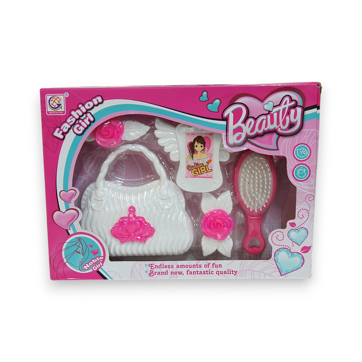 SET DE BELLEZA BEAUTY FASHION GIRL 15 PZAS.