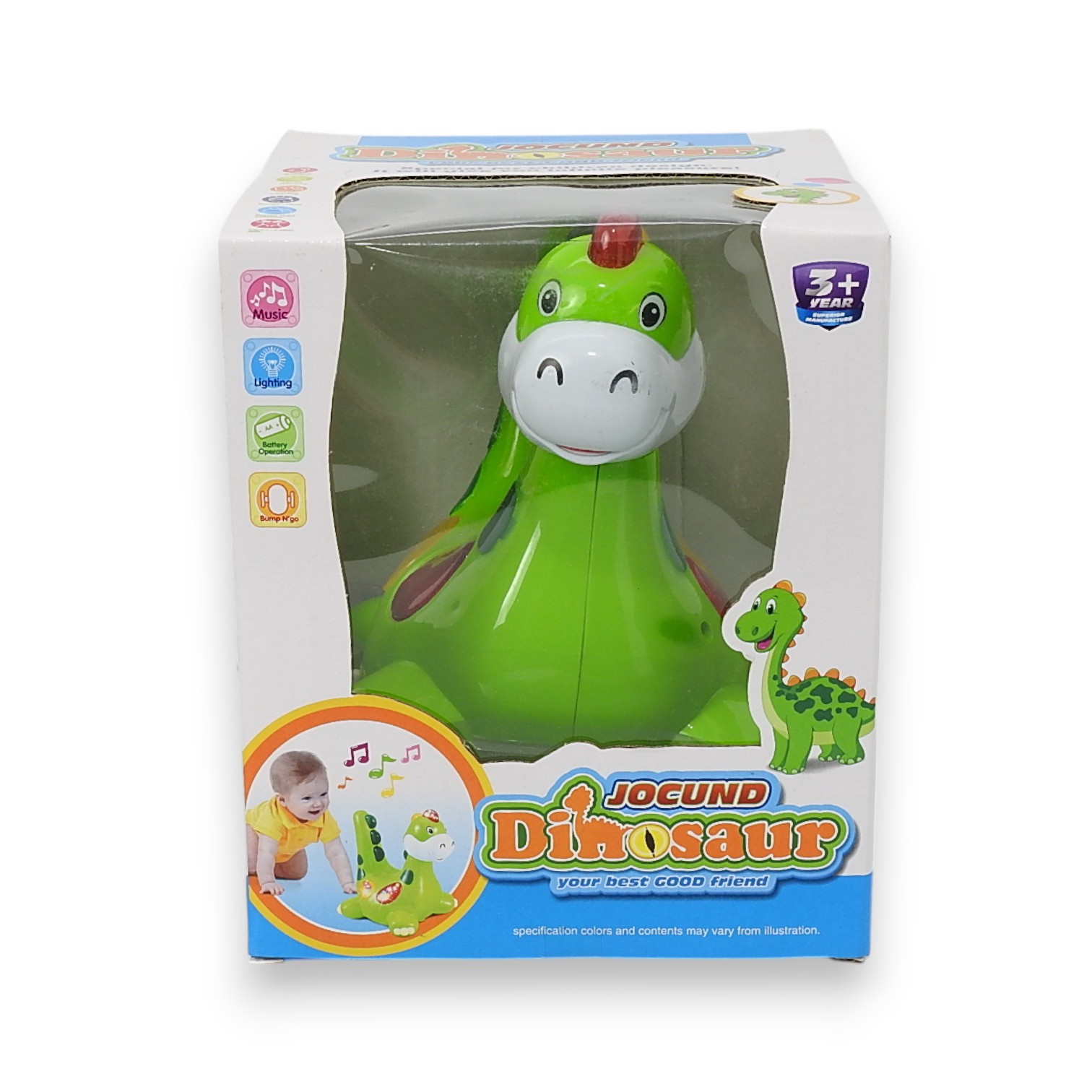 DIDACTICO JOCUND DINOSAUR CON RUEDAS