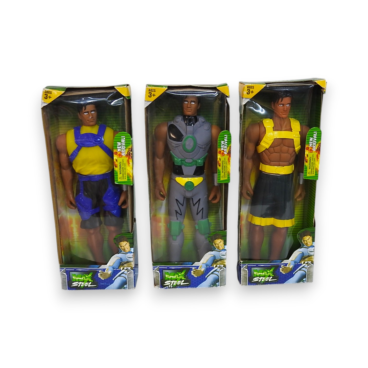 MUÑECO MAX STEEL GOMA E/CAJA ART.836