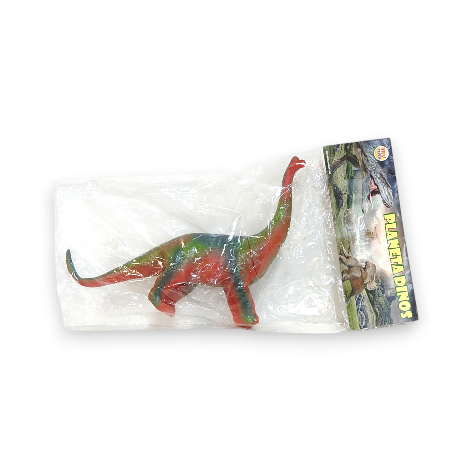 DINOSAURIO BRONTOSAURIO E/BOLSA ART.4840