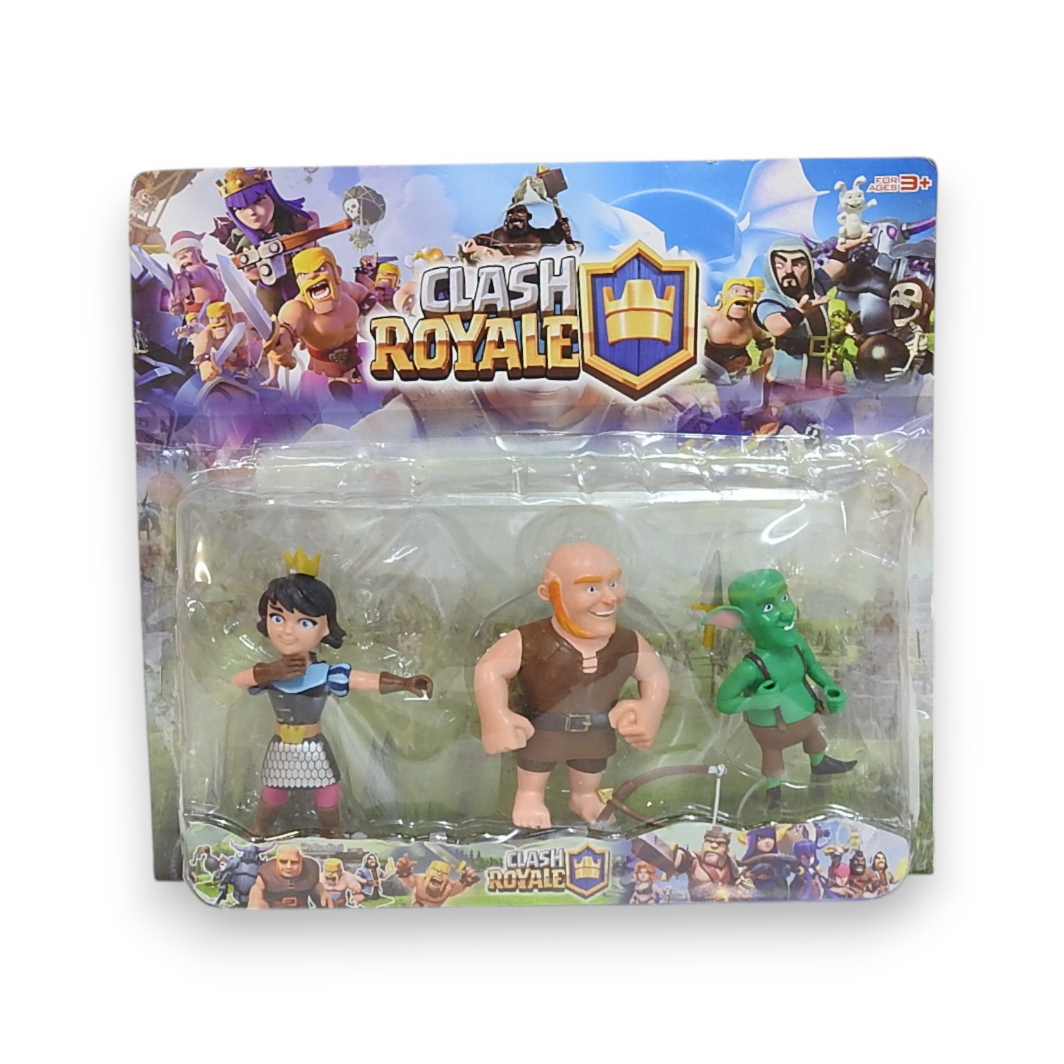 MUÑECO CLASH ROYAL X 3u.E/BLISTER ART.1063