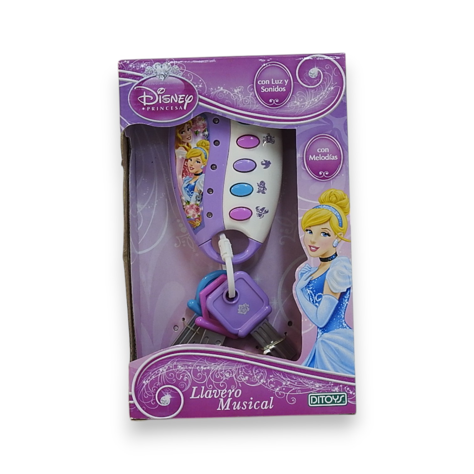 LLAVERO MUSICAL DISNEY PRINCESS