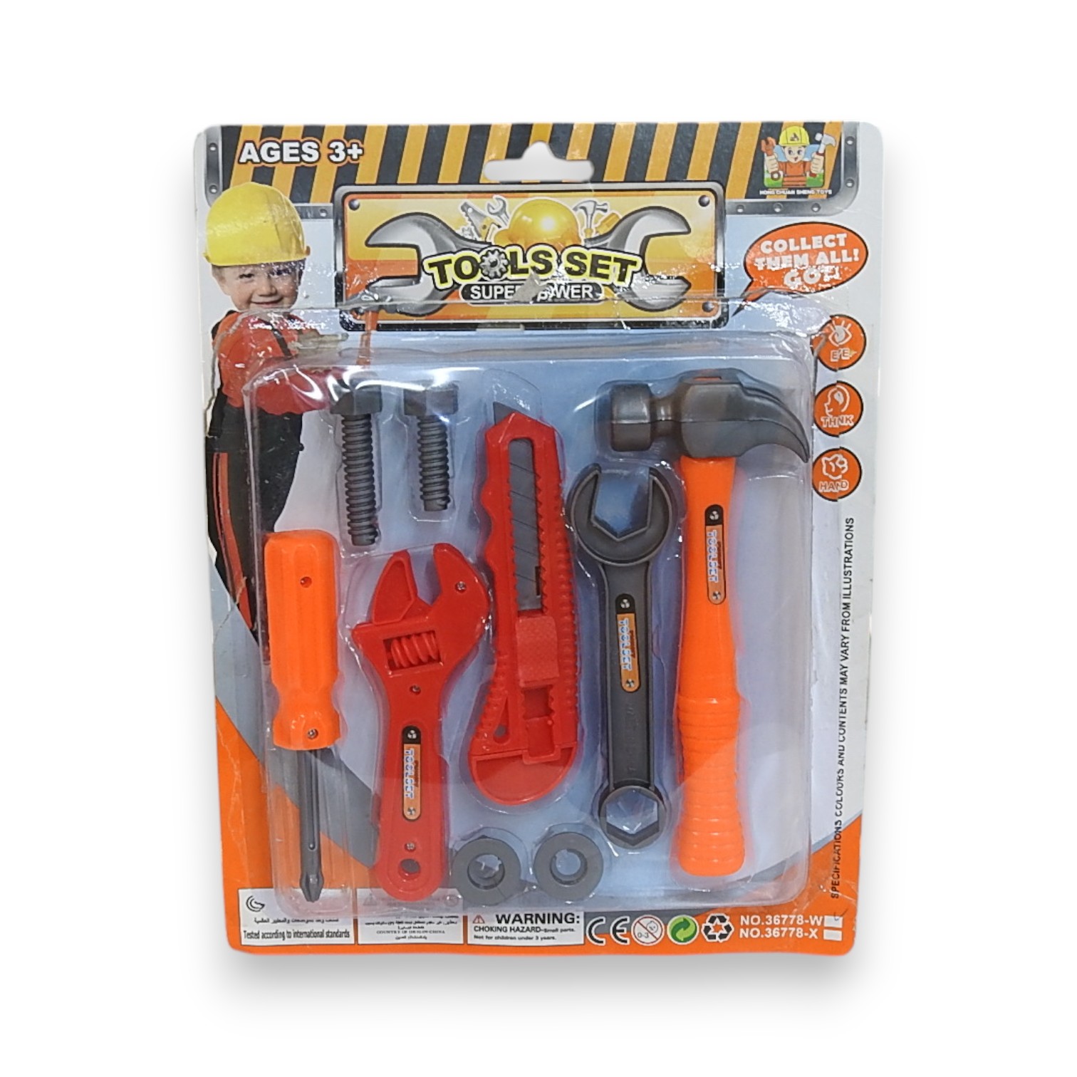 SET DE HERRAMIENTAS TOOLS SET 9 PZAS. COLECCIONABL
