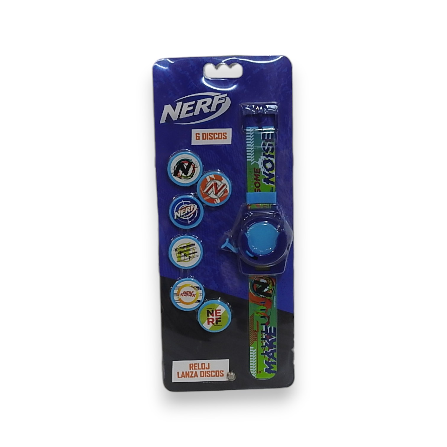 RELOJ DIGITAL LANZA DISCO NERF ART.NER0158
