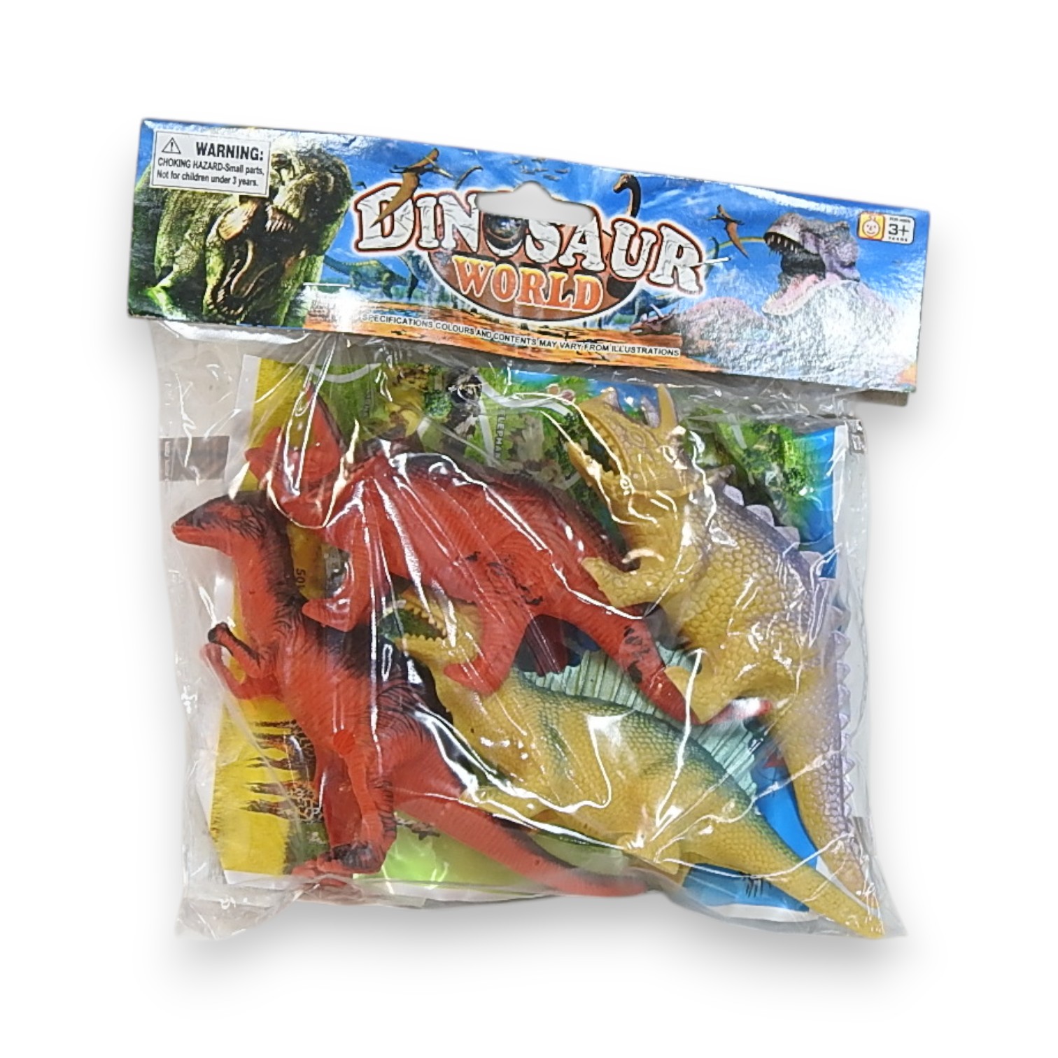 CONJUNTO DE DINOSAURIOS 20*19*4cm ART. 50350