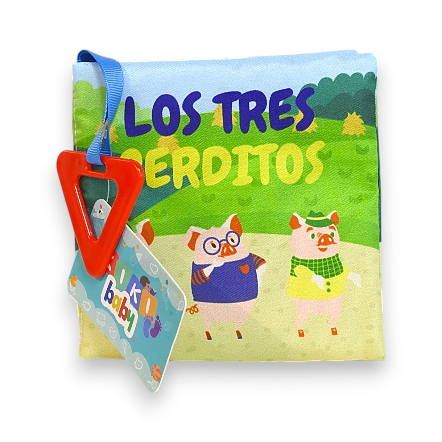 LIBRO DE TELA TRES CERDITOS