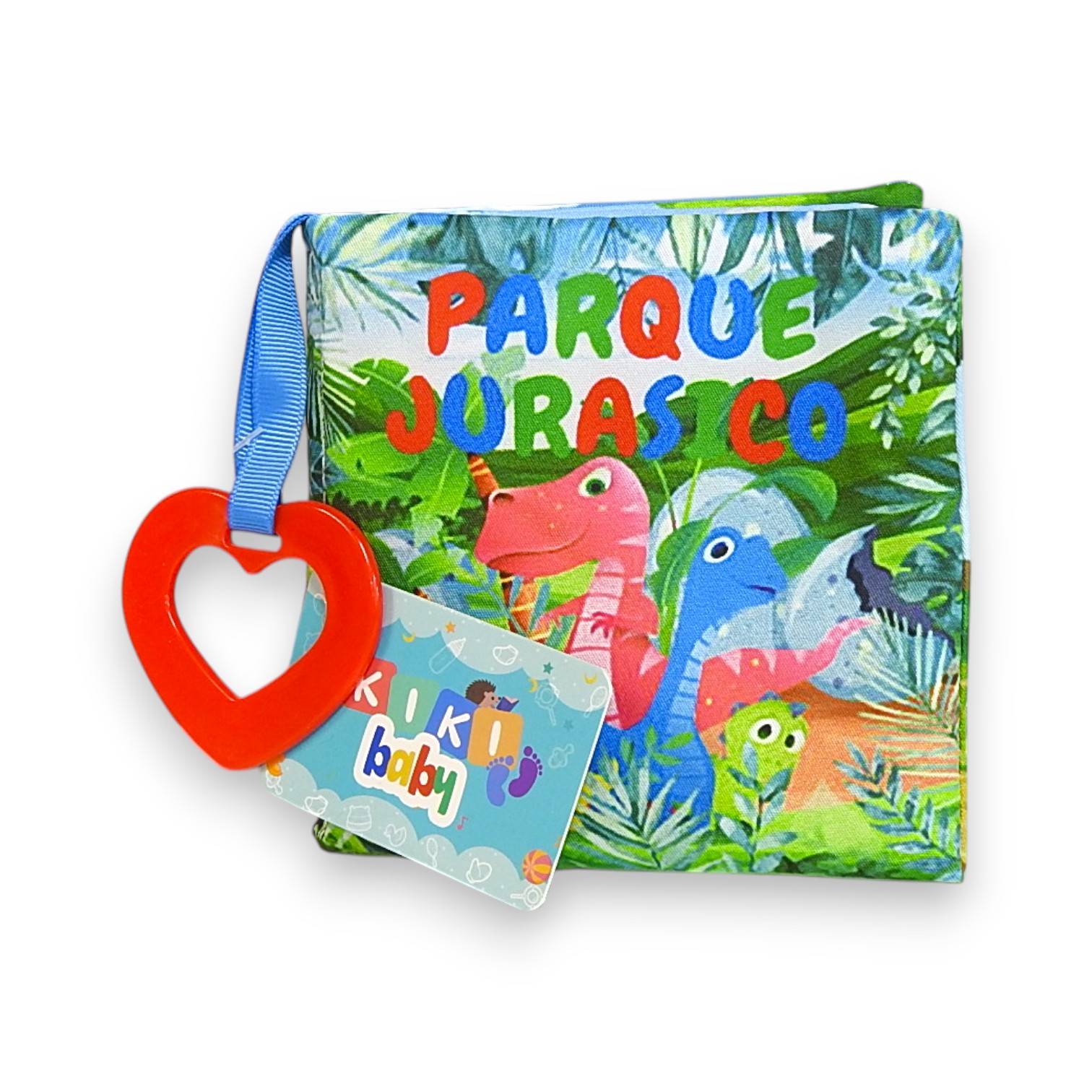 LIBRO DE TELA PARQUE JURASICO