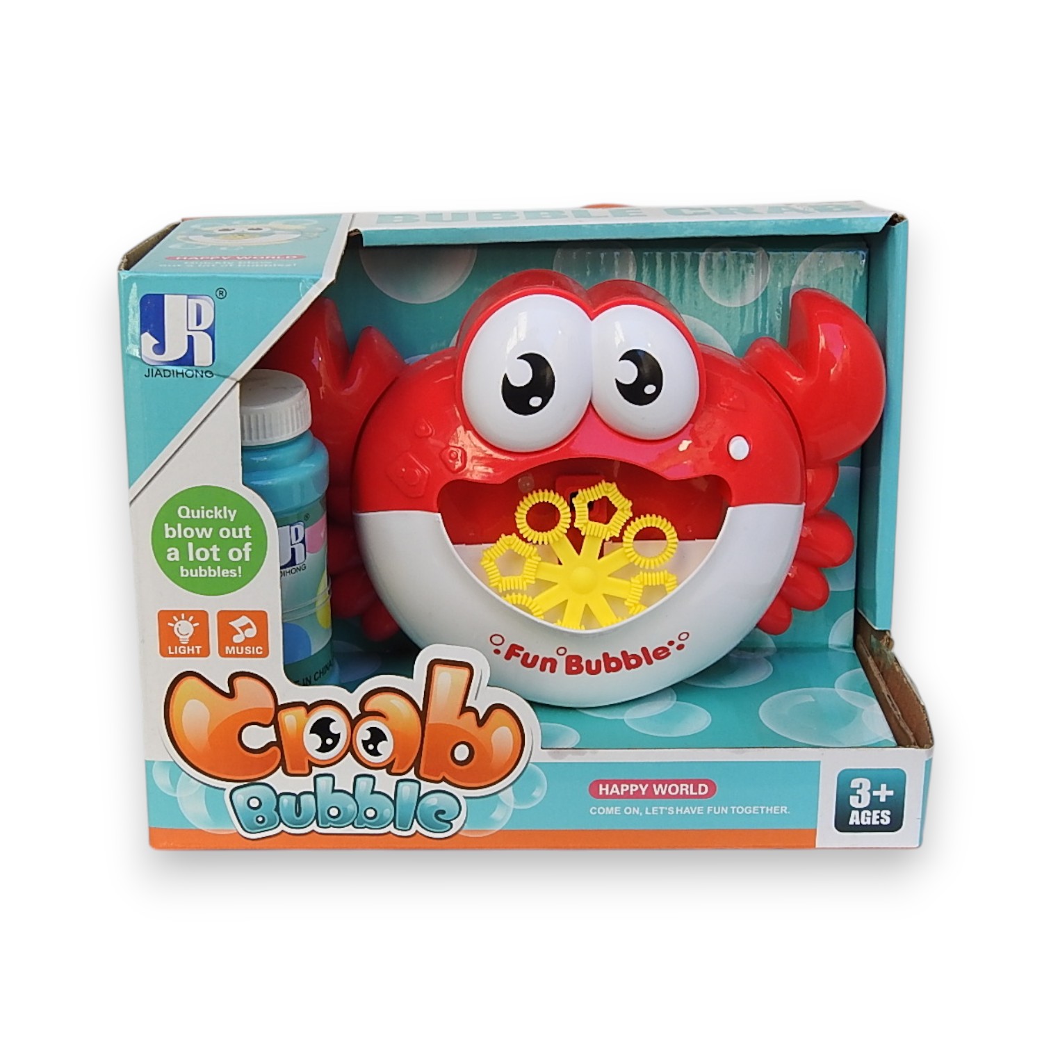 BURBUJERO CANGREJO PARA BAÑERA