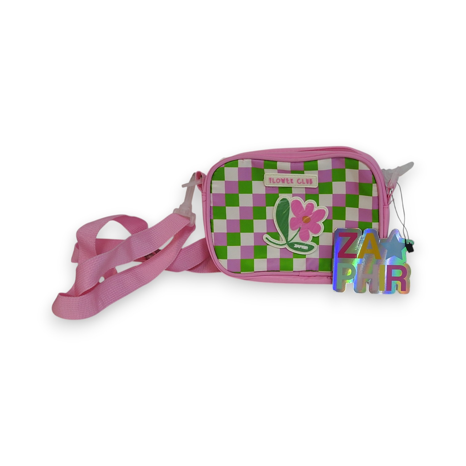 BANDOLERA C/ESTAMPA A CUADROS