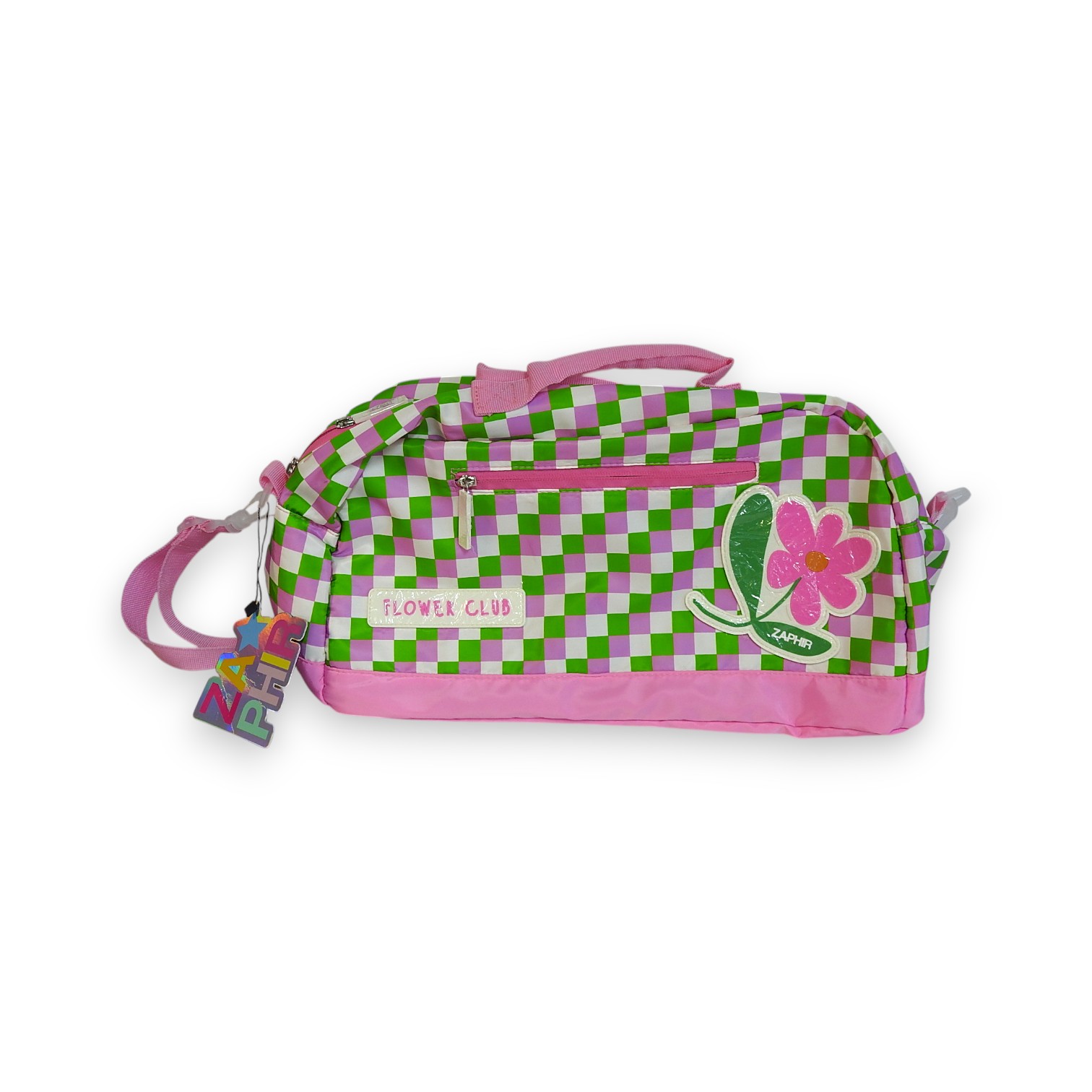 BOLSO ESTAMPADO A CUADRO