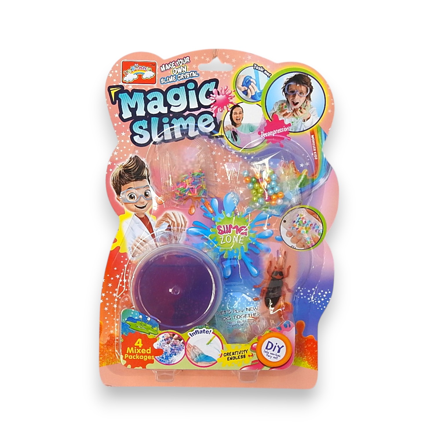 SLIME + KIT DE LABORATORIO