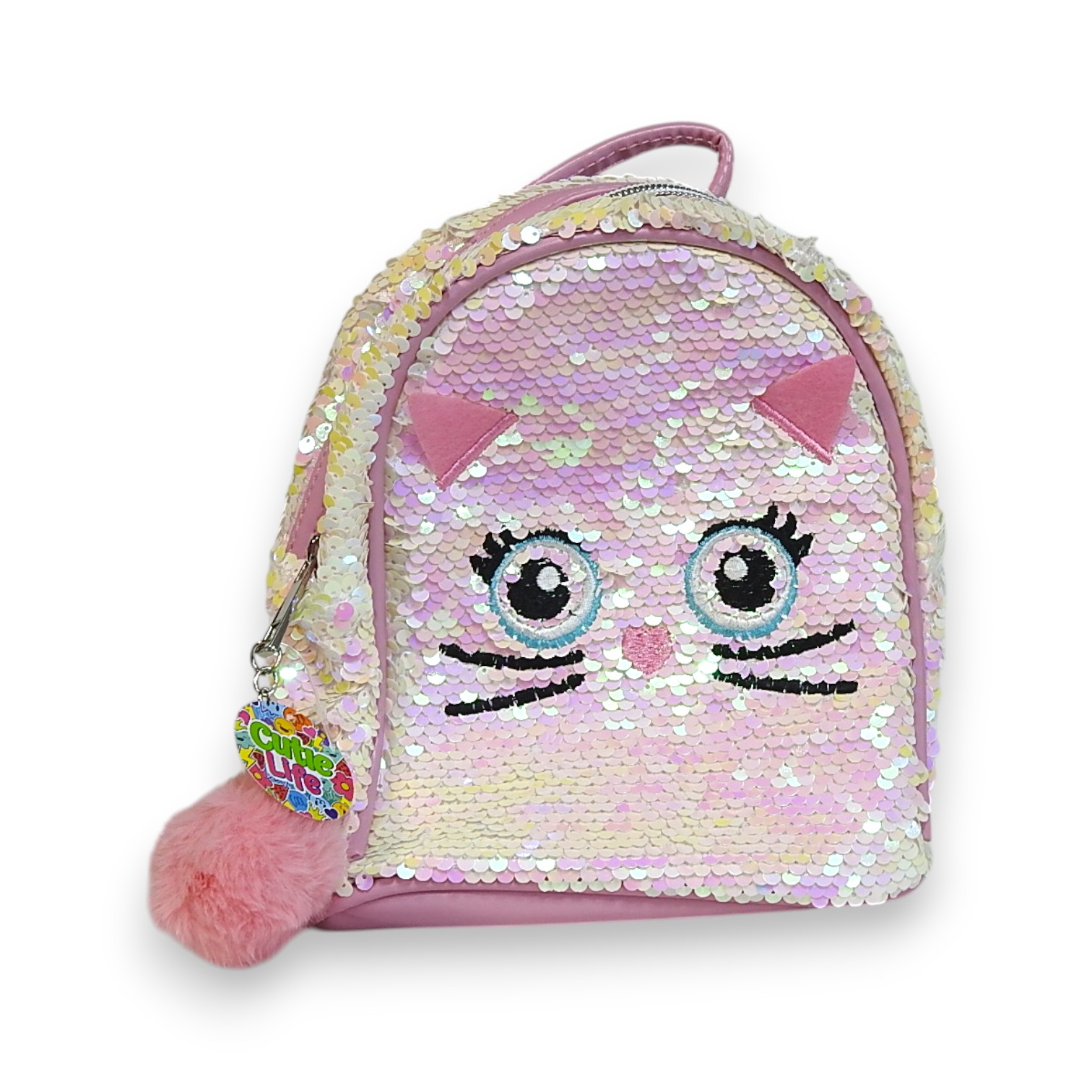 MOCHILA LENTEJUELAS RATON