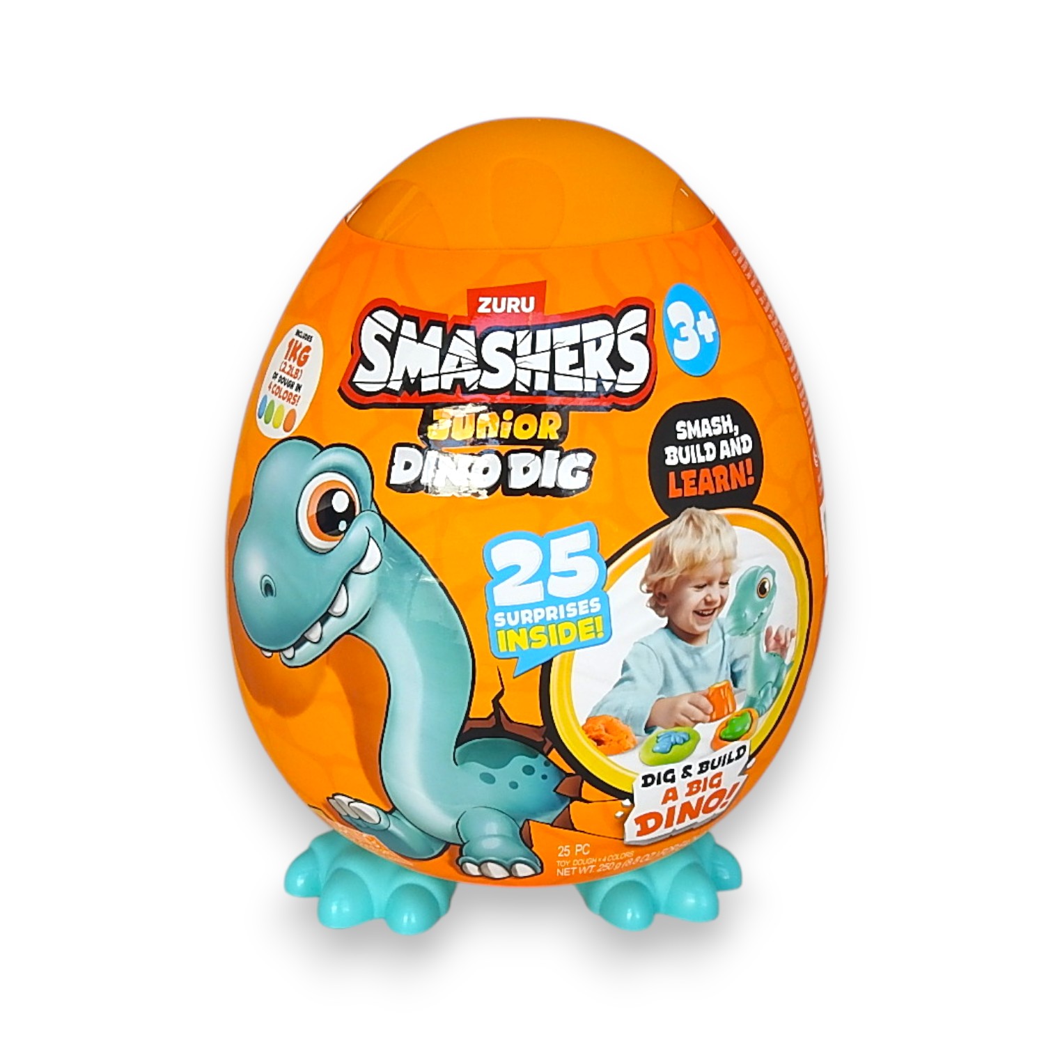 SMASHERS DINO DIG LARGE EGG 25 SURPRISES