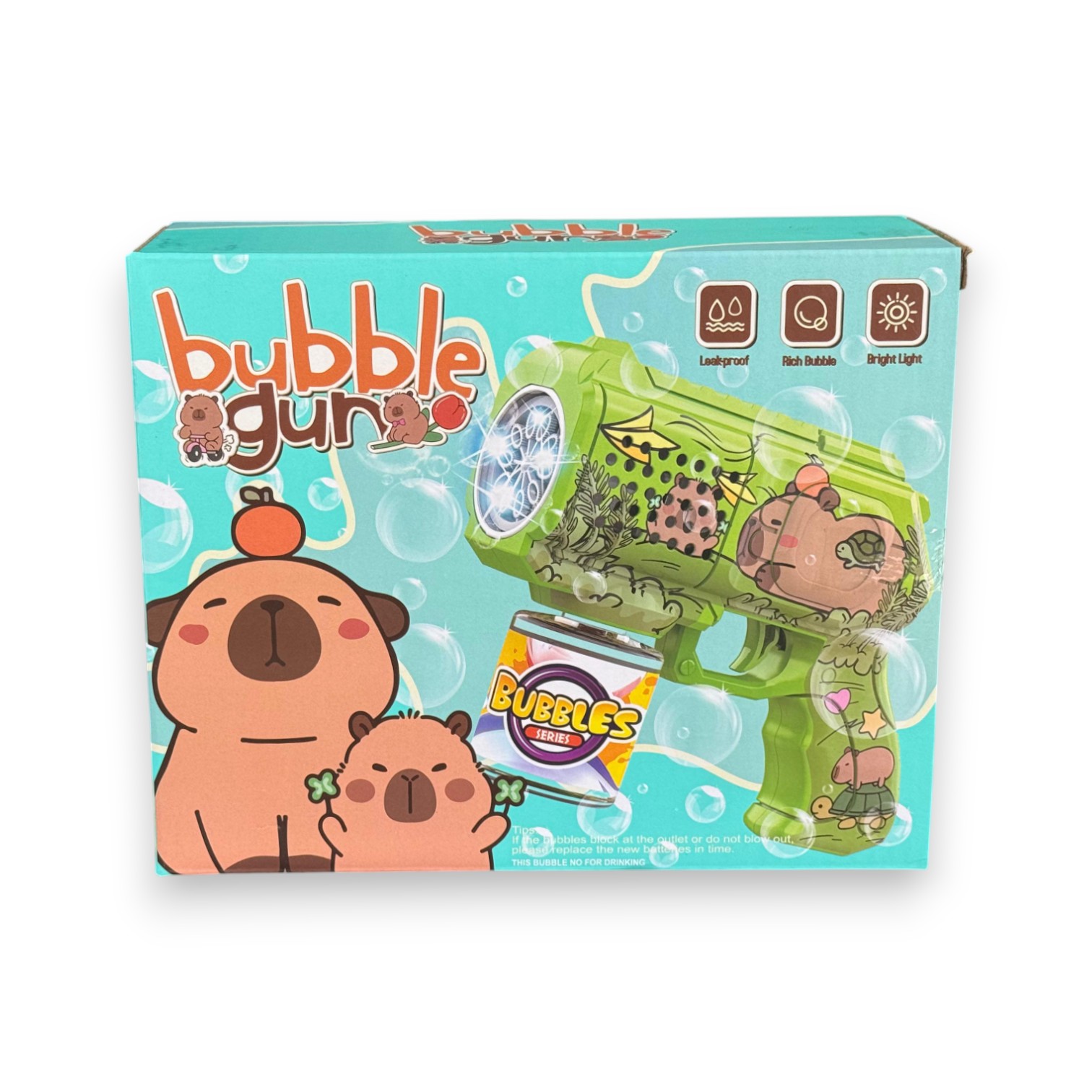 PISTOLA BURBUJERA CAPIBARA