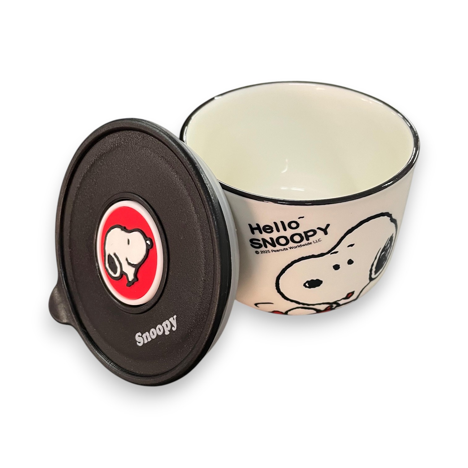 BOWL CON TAPA SNOOPY