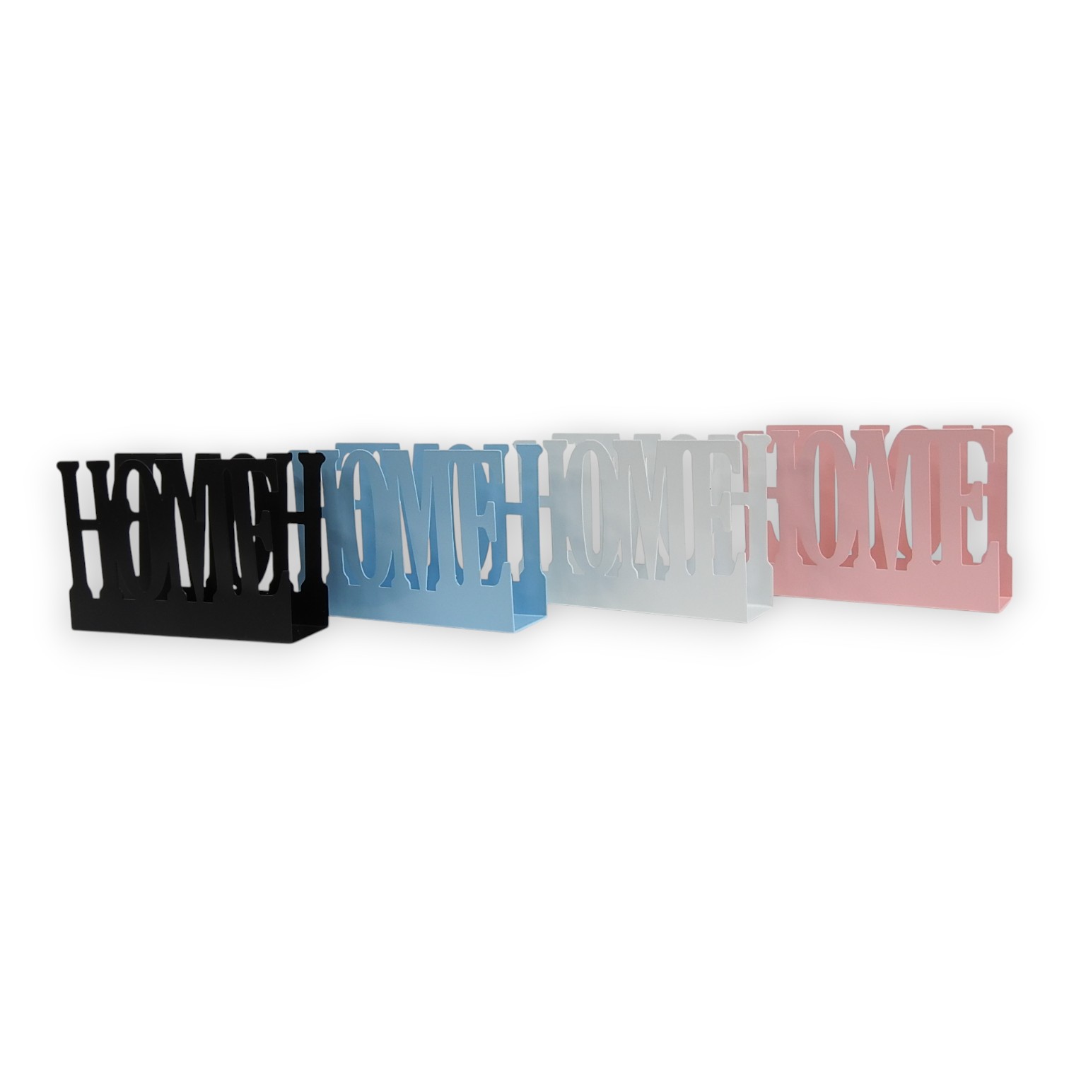 PORTA SERVILLETAS METALICO HOME COLOR