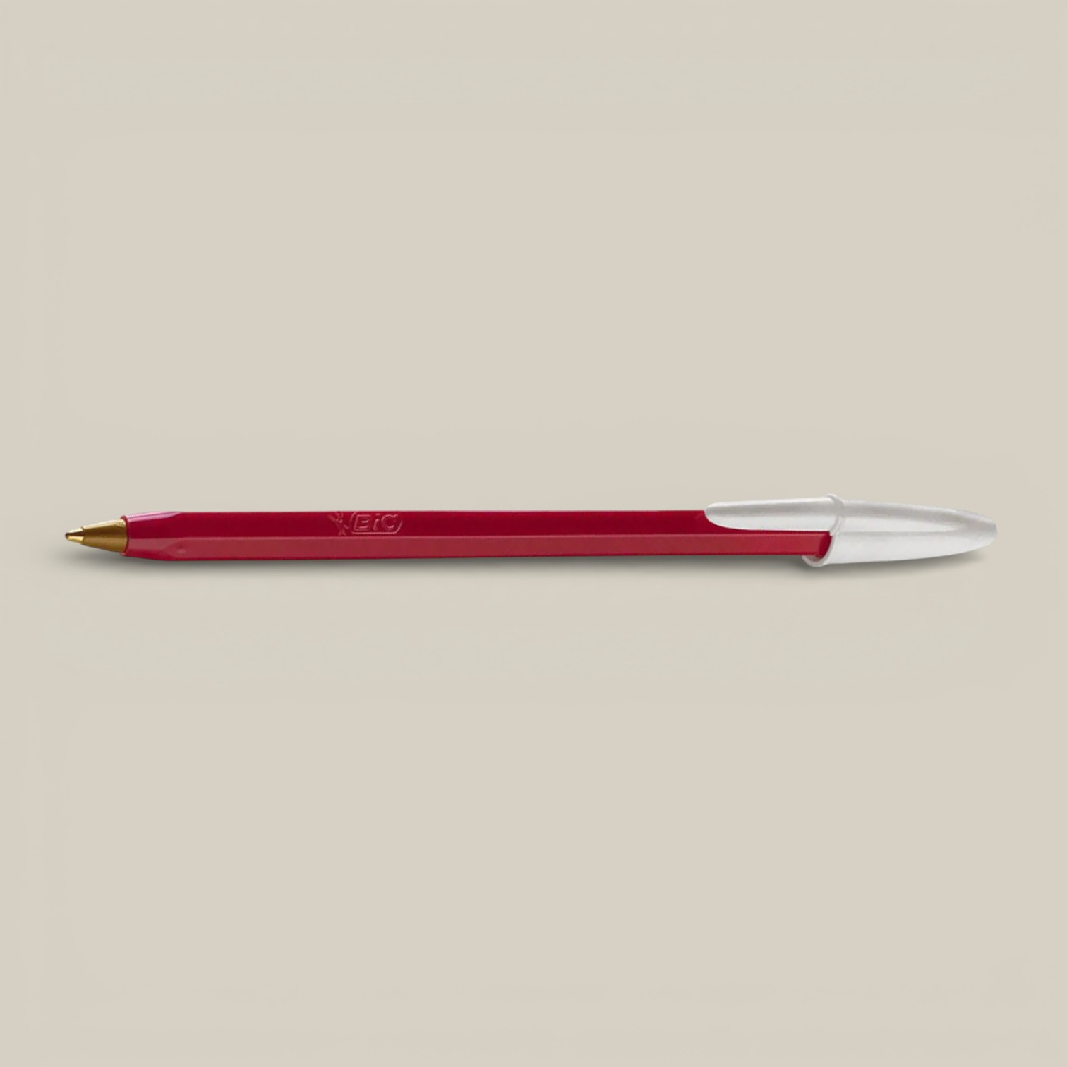 Boligrafo bic opaco rojo x 1u.art.861844