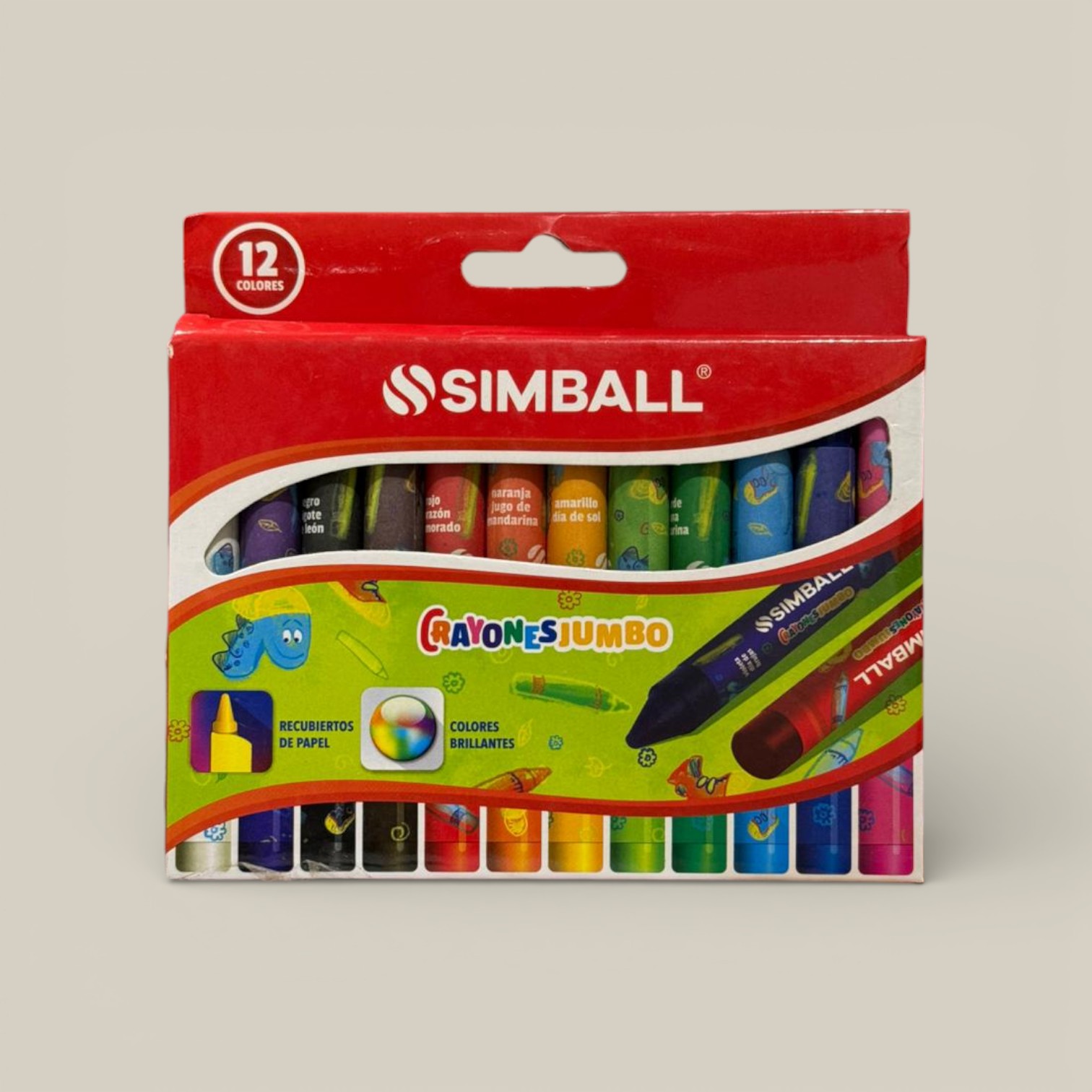 Crayones simball jumbo x 12 art.0217089912