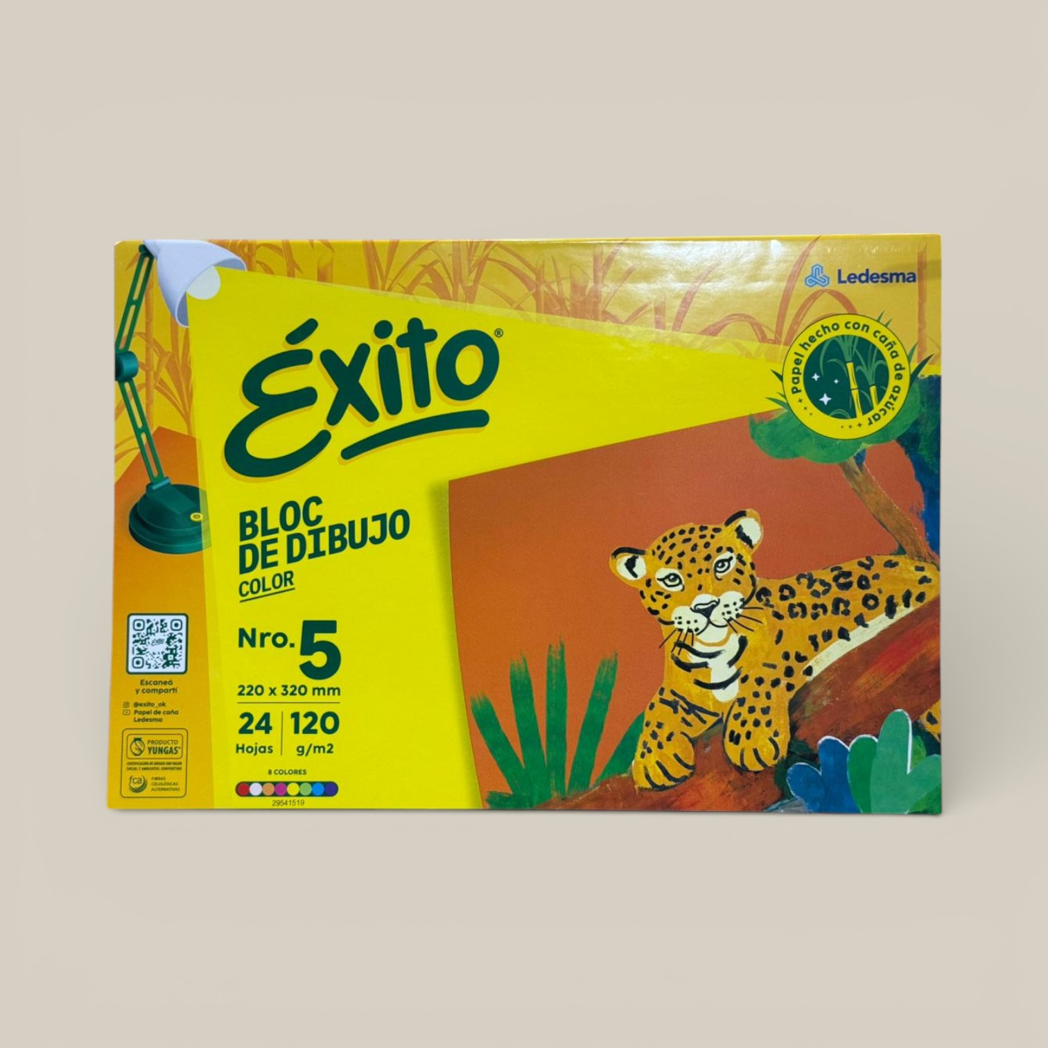 Block dibujo exito nro.5 x 24hjs.color art.31941