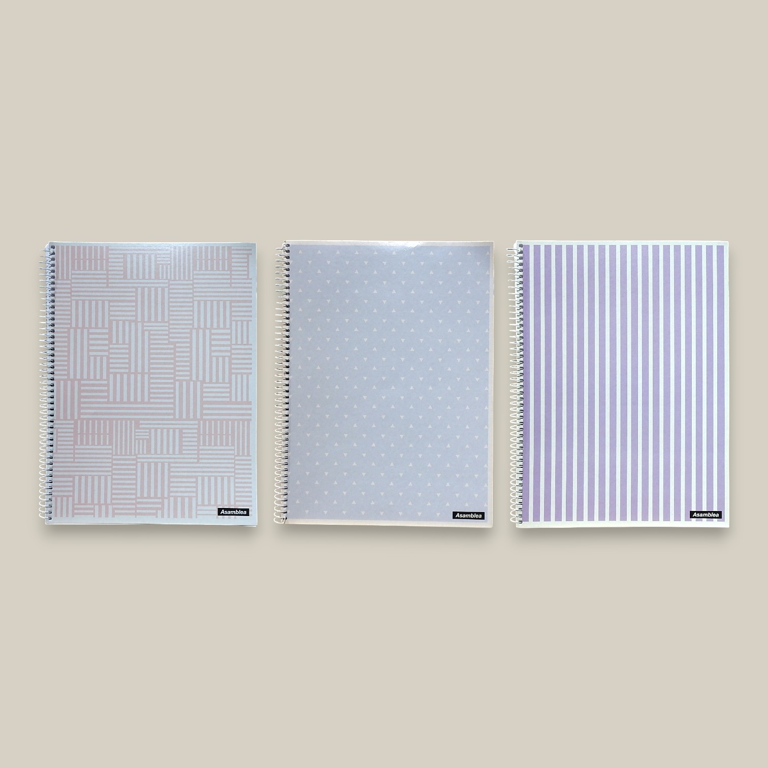 Cuaderno asamblea pasteles