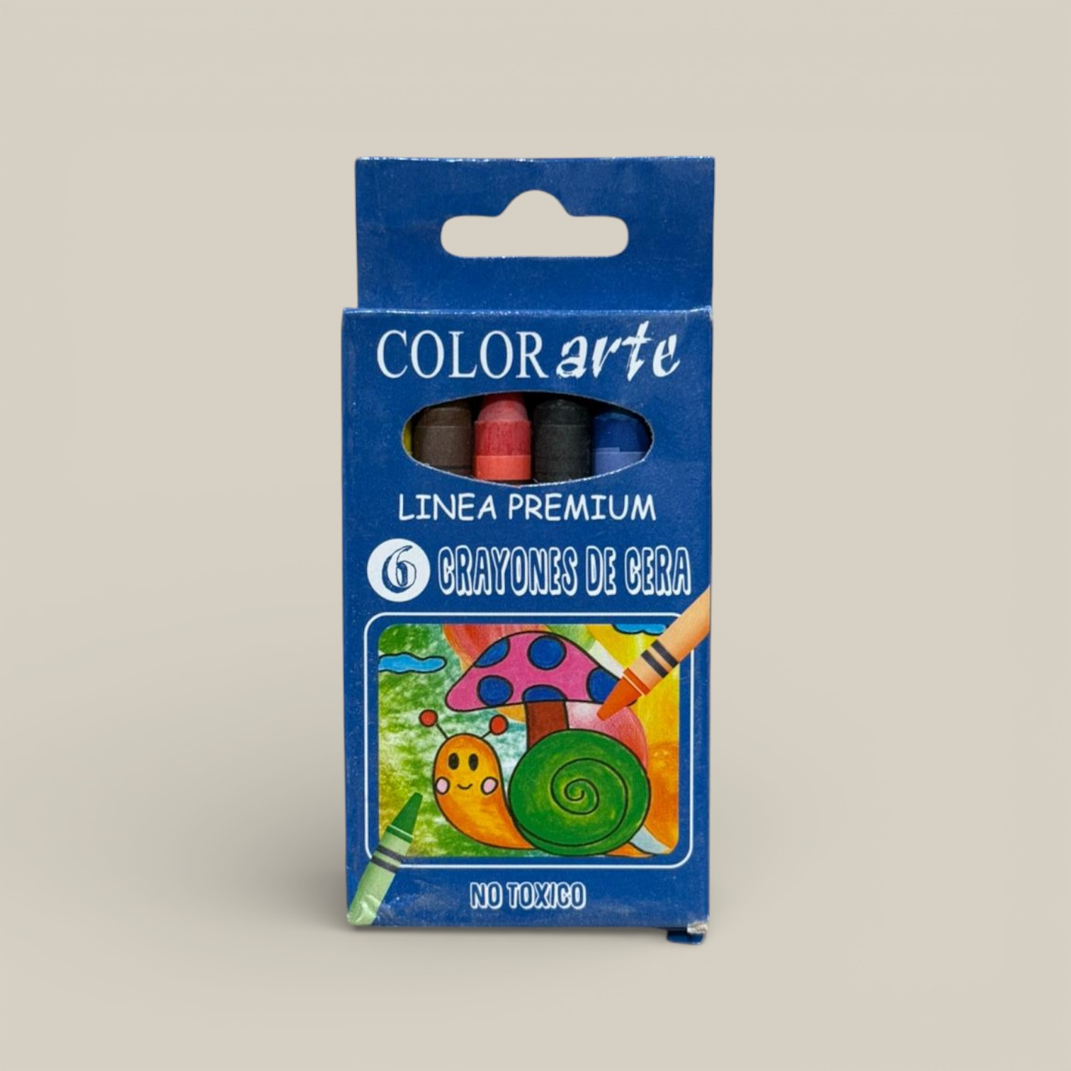 Crayones color arte corto x 6u.art.16781