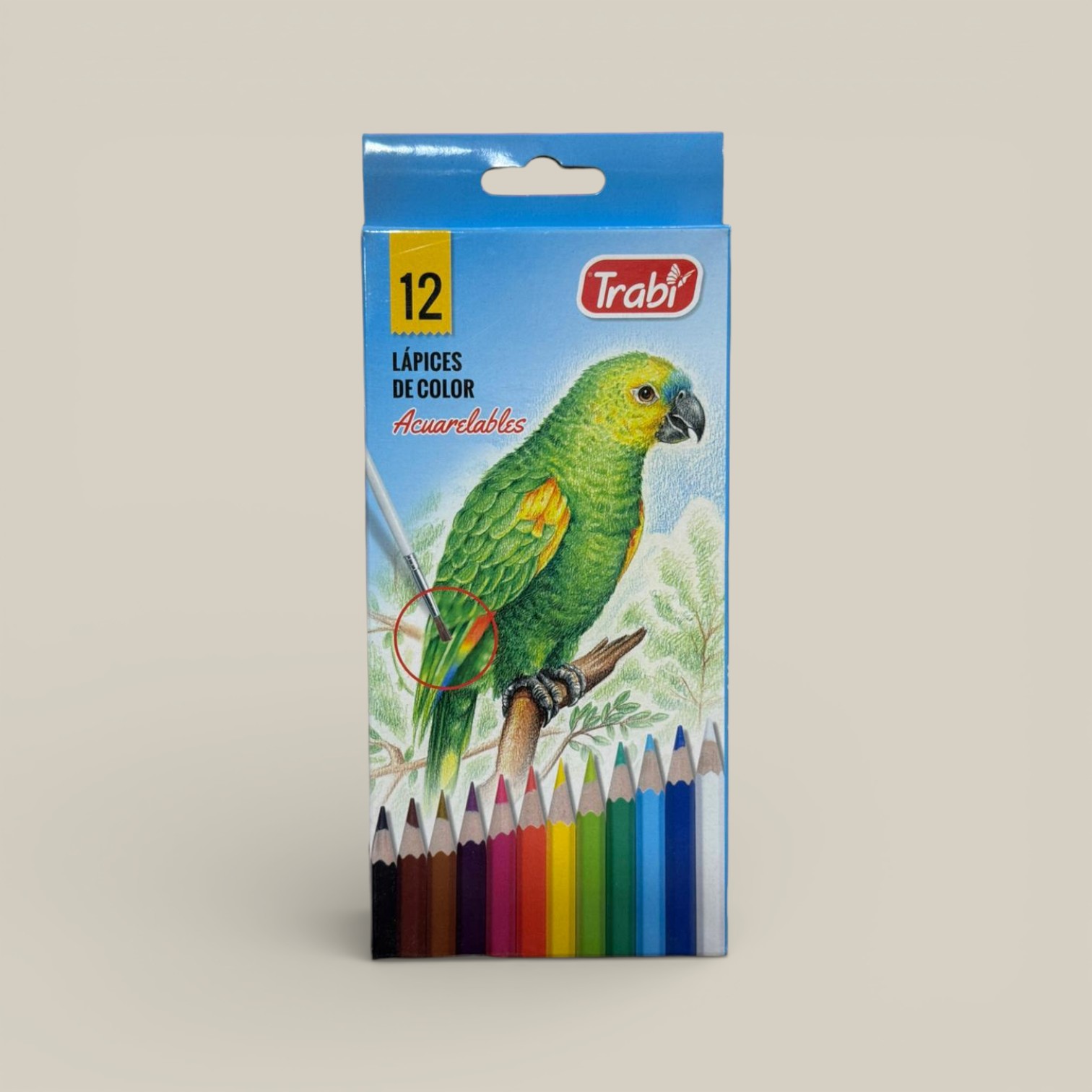 Lapices de color acuarelable x 12 art. tr7833