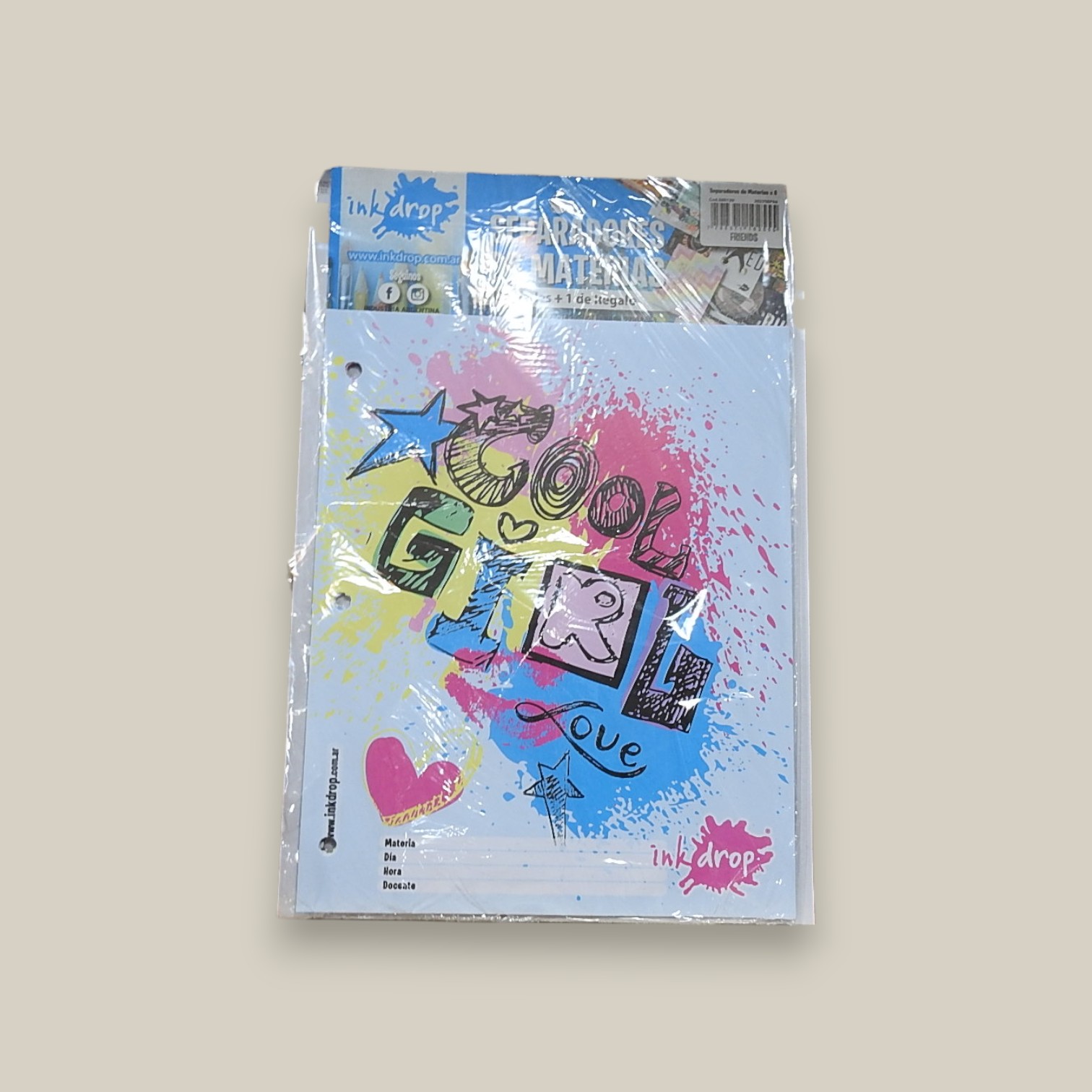 Separadores pastel iii x 6 friend