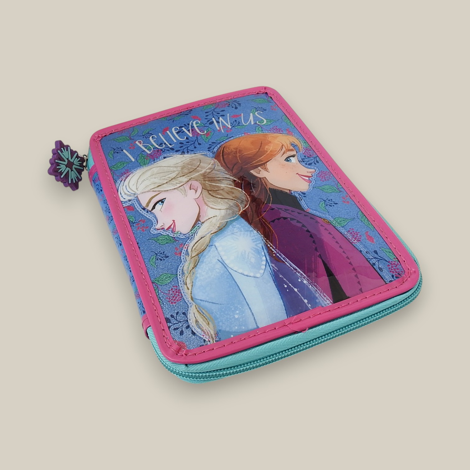 Cartuchera pvc frozen c/lapices art. fa386