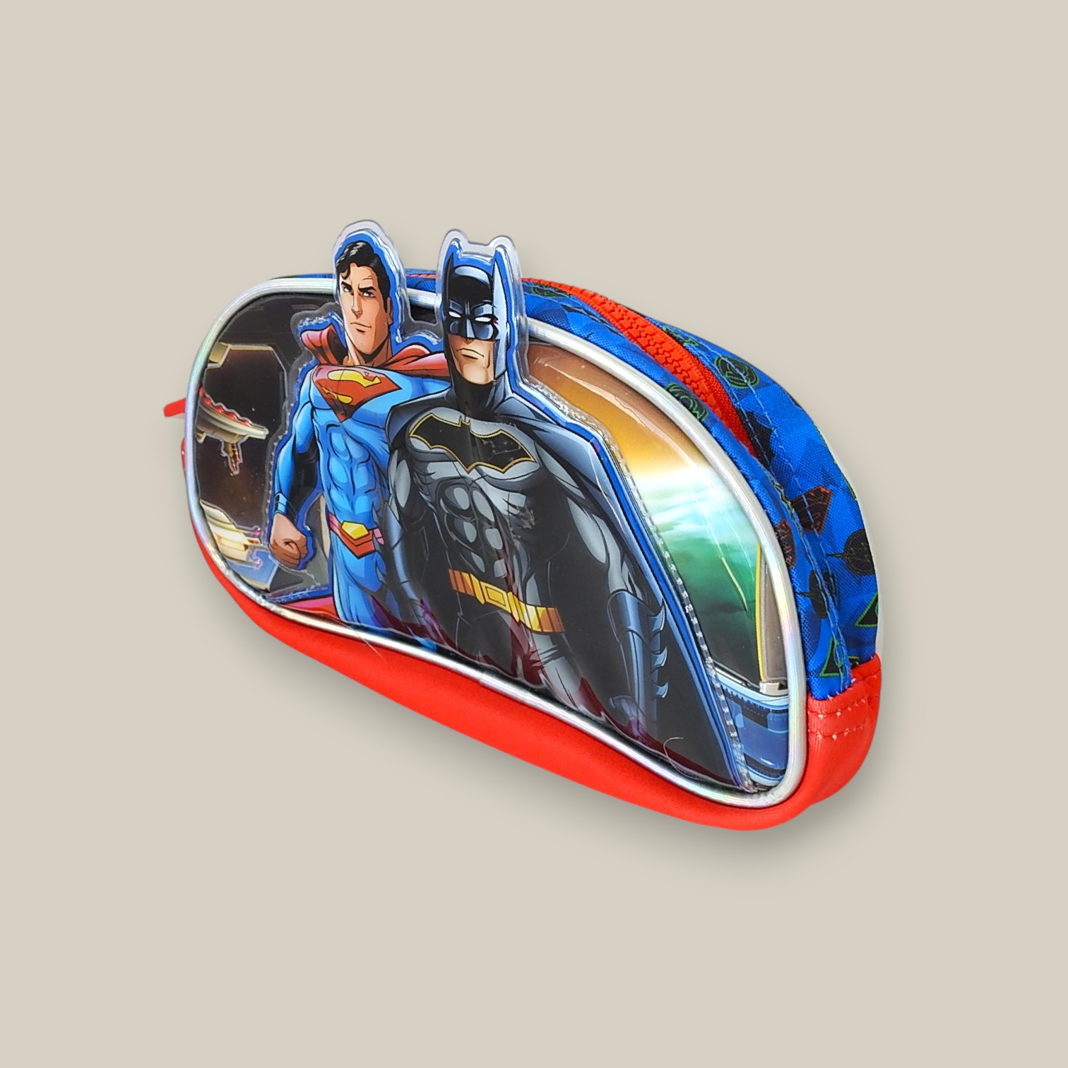 Cartuchera 3d liga de la justicia art. lj261