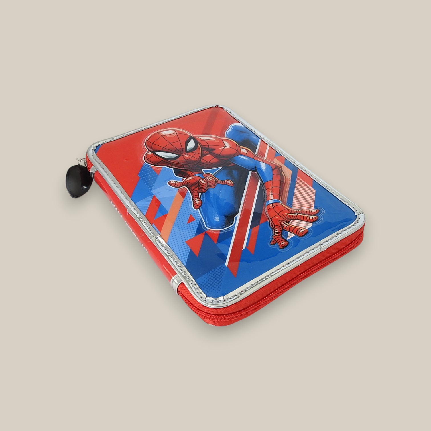 Cartuchera pvc spiderman incl.utiles art.ha597
