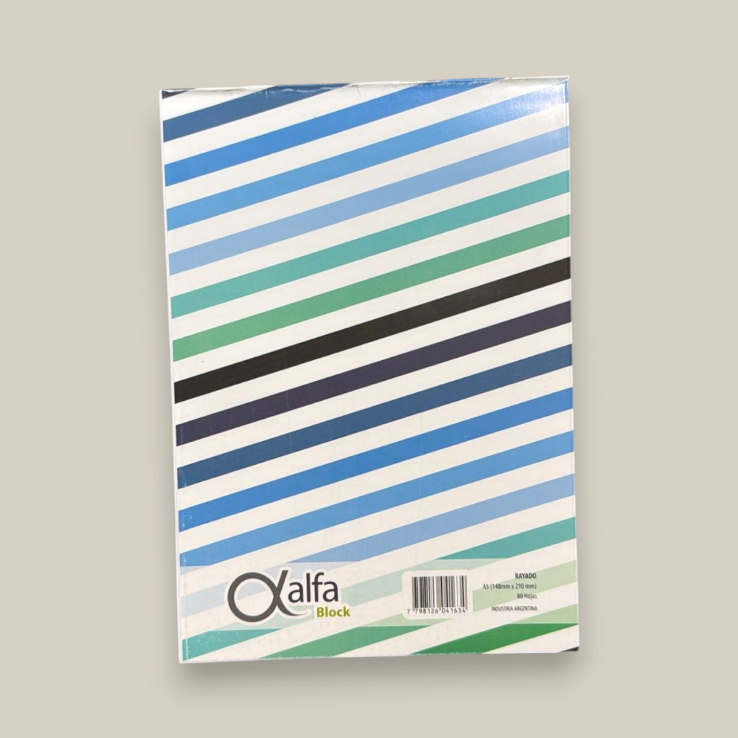 Block a5 rayado 80 hjs art. 53234