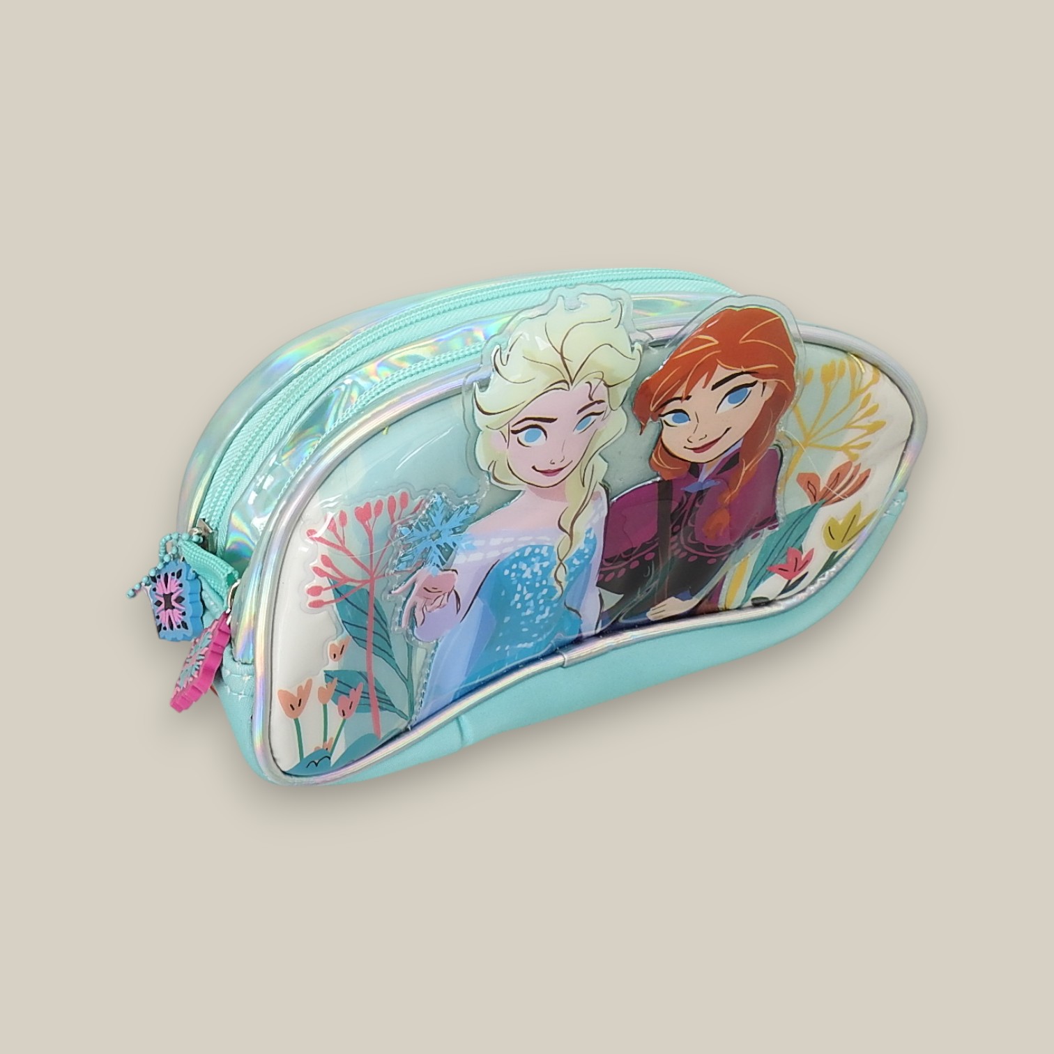 Cartuchera 3d 2 cierres frozen art. fa360