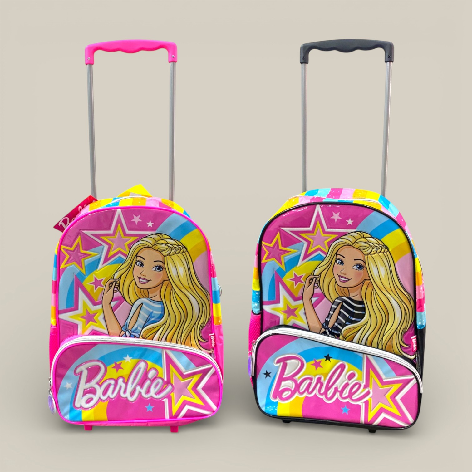 Mochila barbie 16" carro estrella